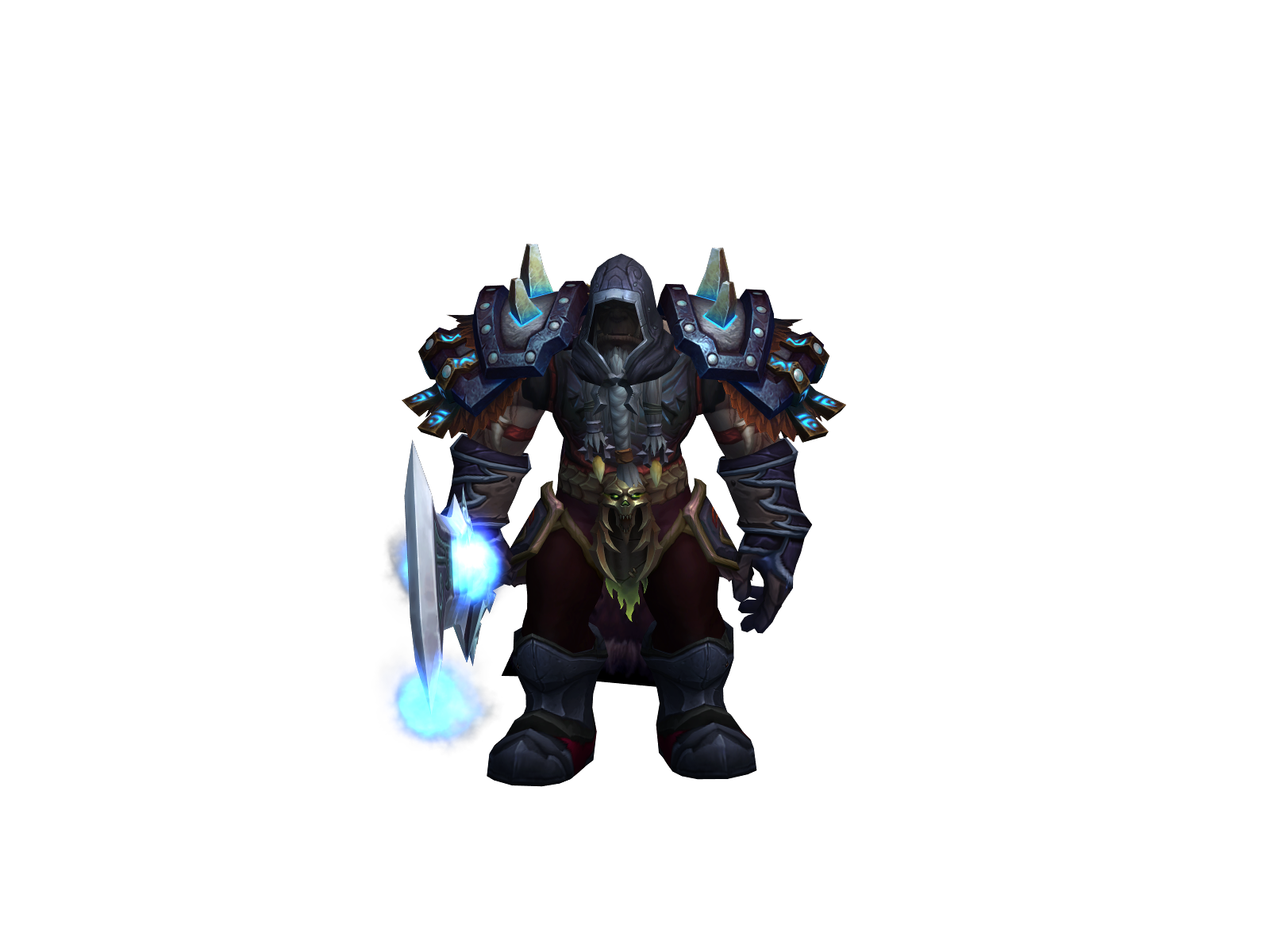 Prarg 3D character render