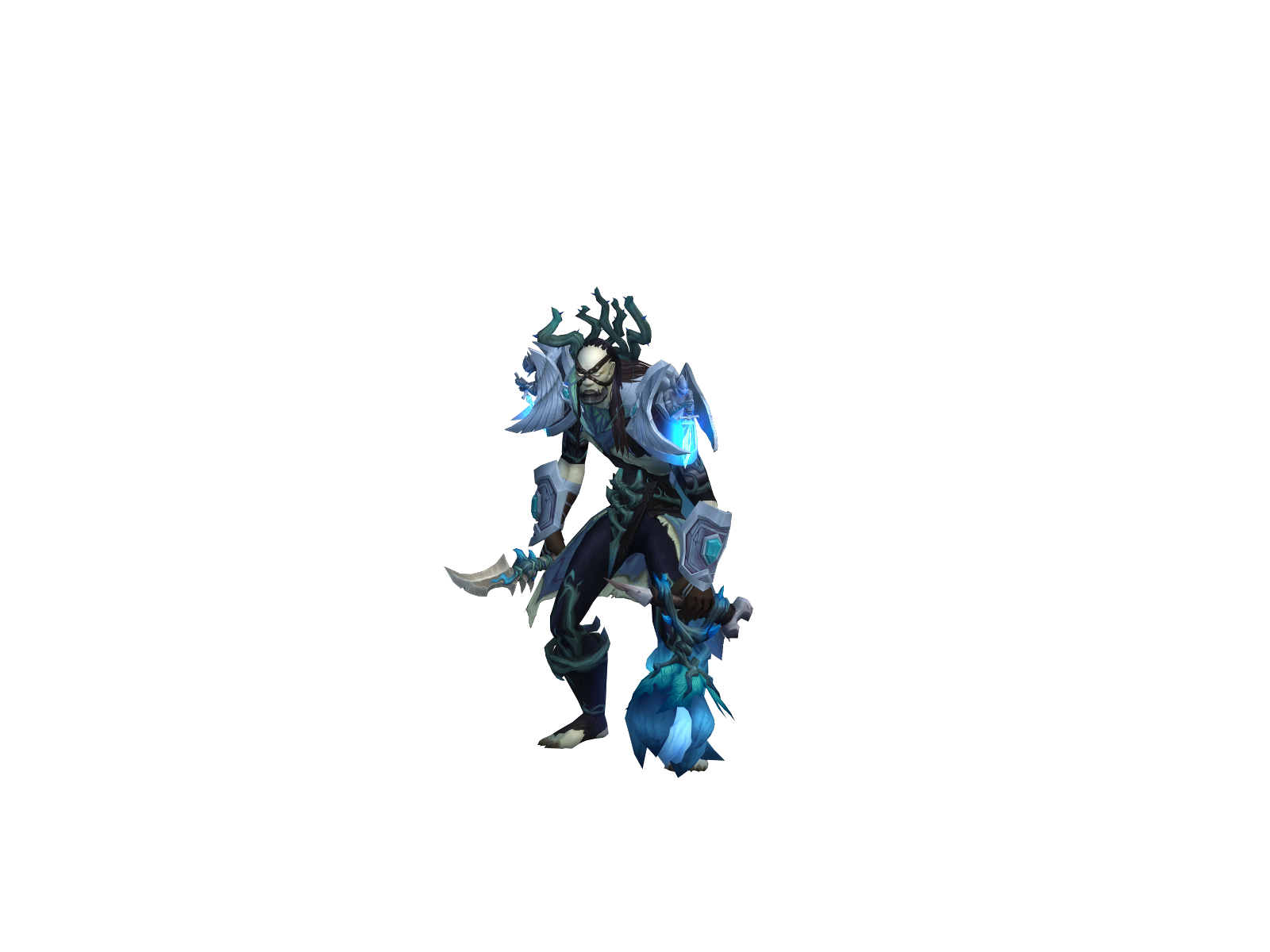 Malen 3D character render