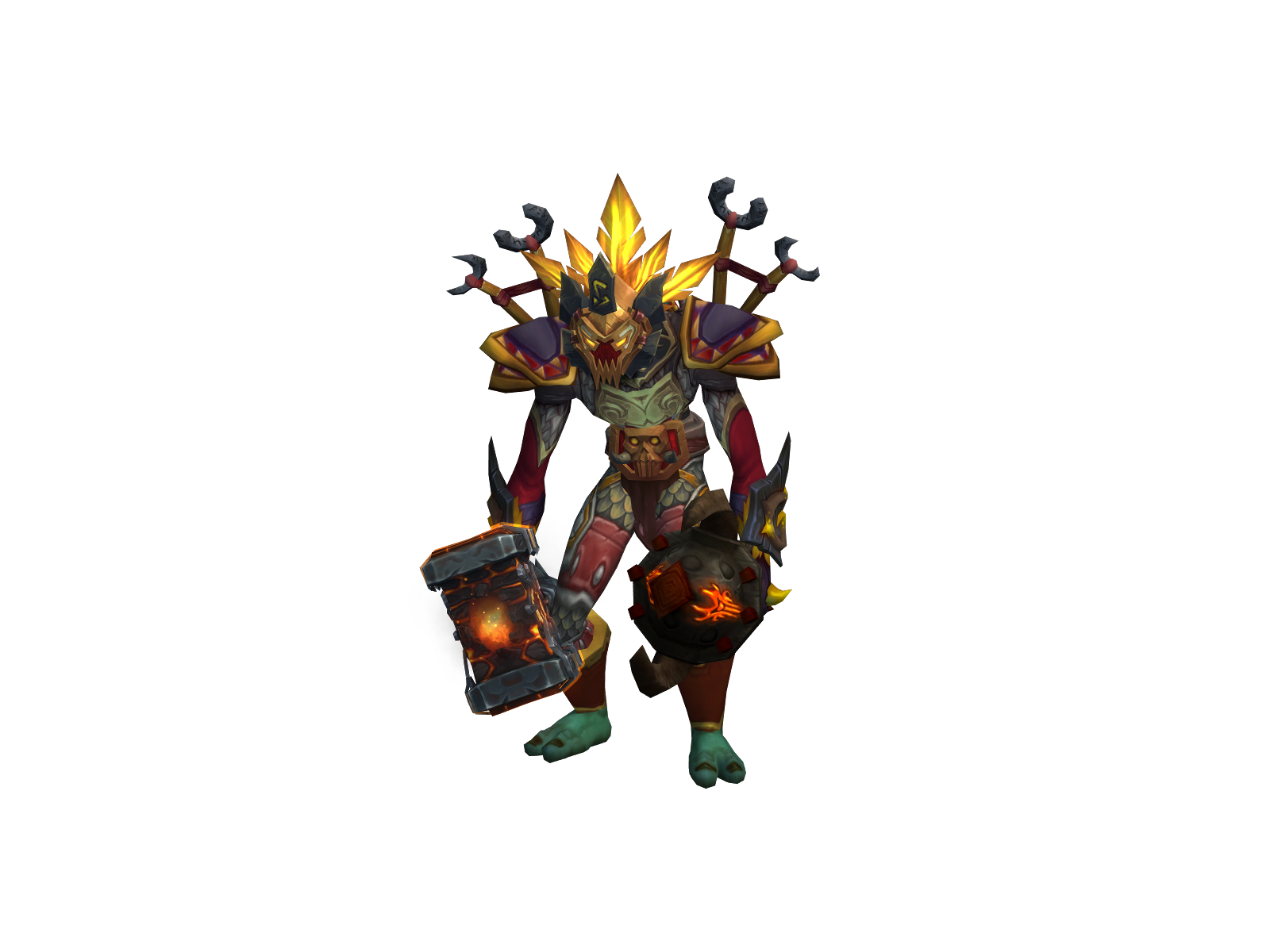 Shoeman 3D character render