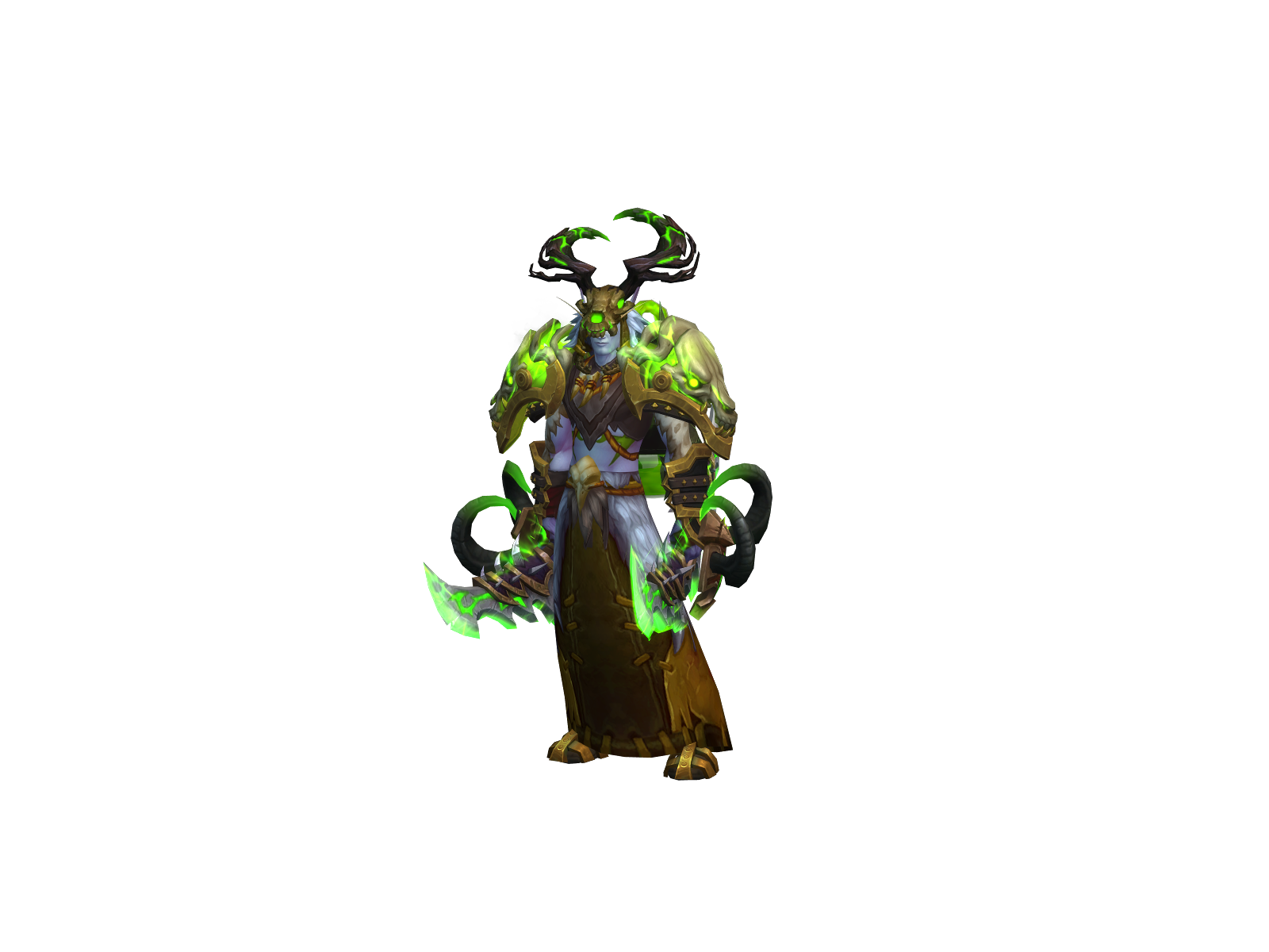 Zael 3D character render