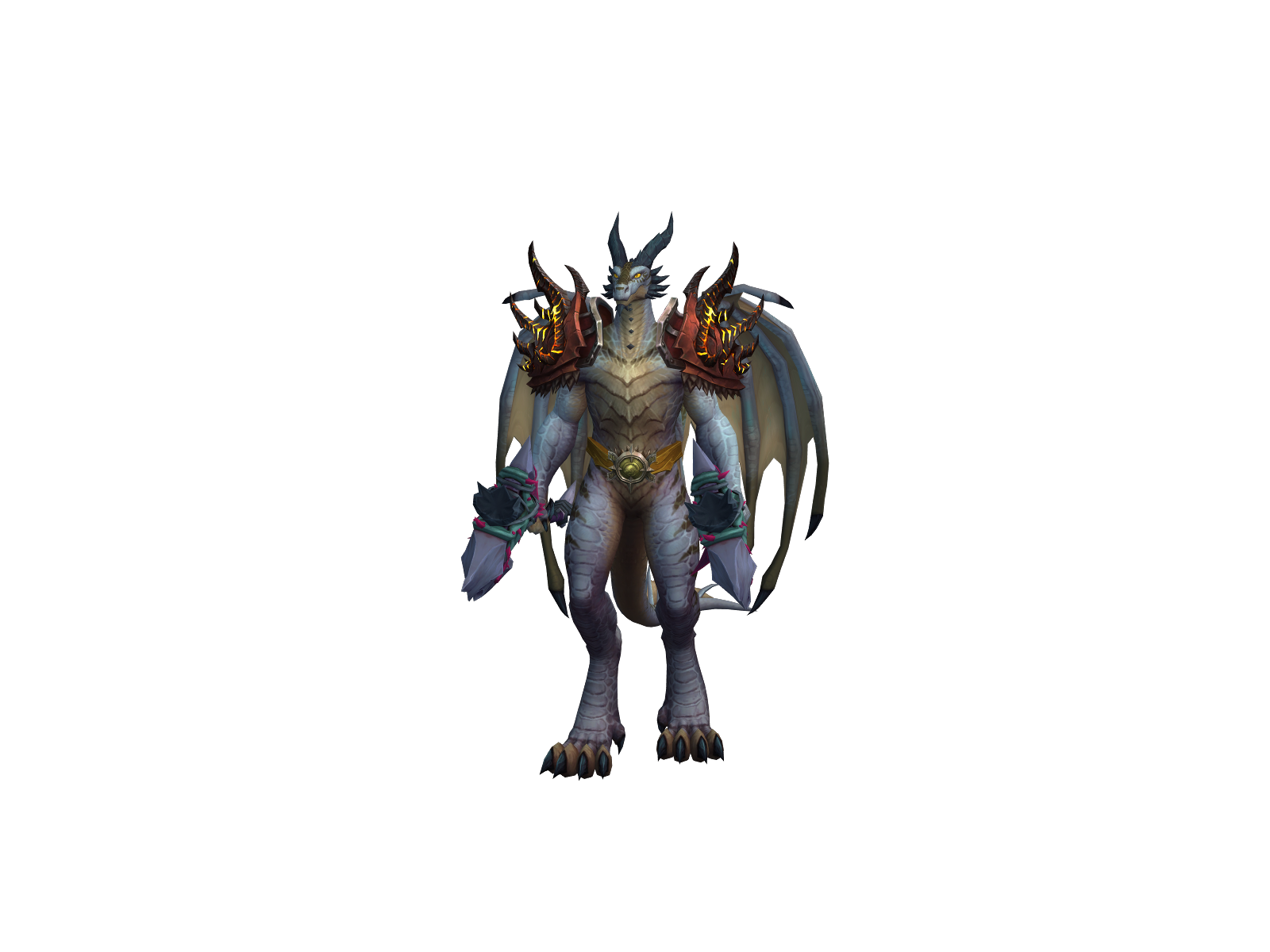 Erdrick 3D character render