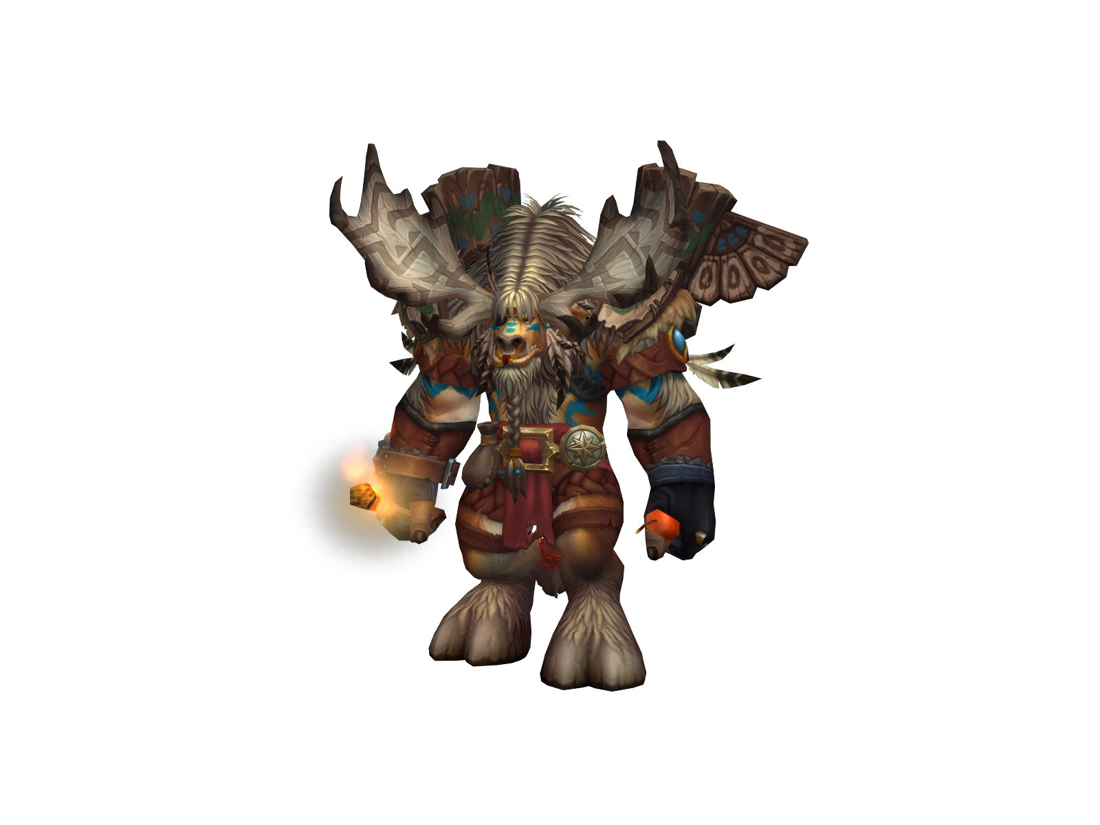 Drmhu 3D character render