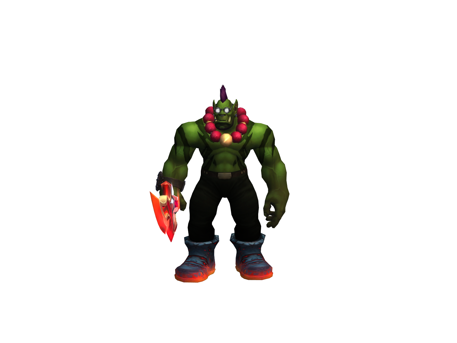 Beanbags 3D character render