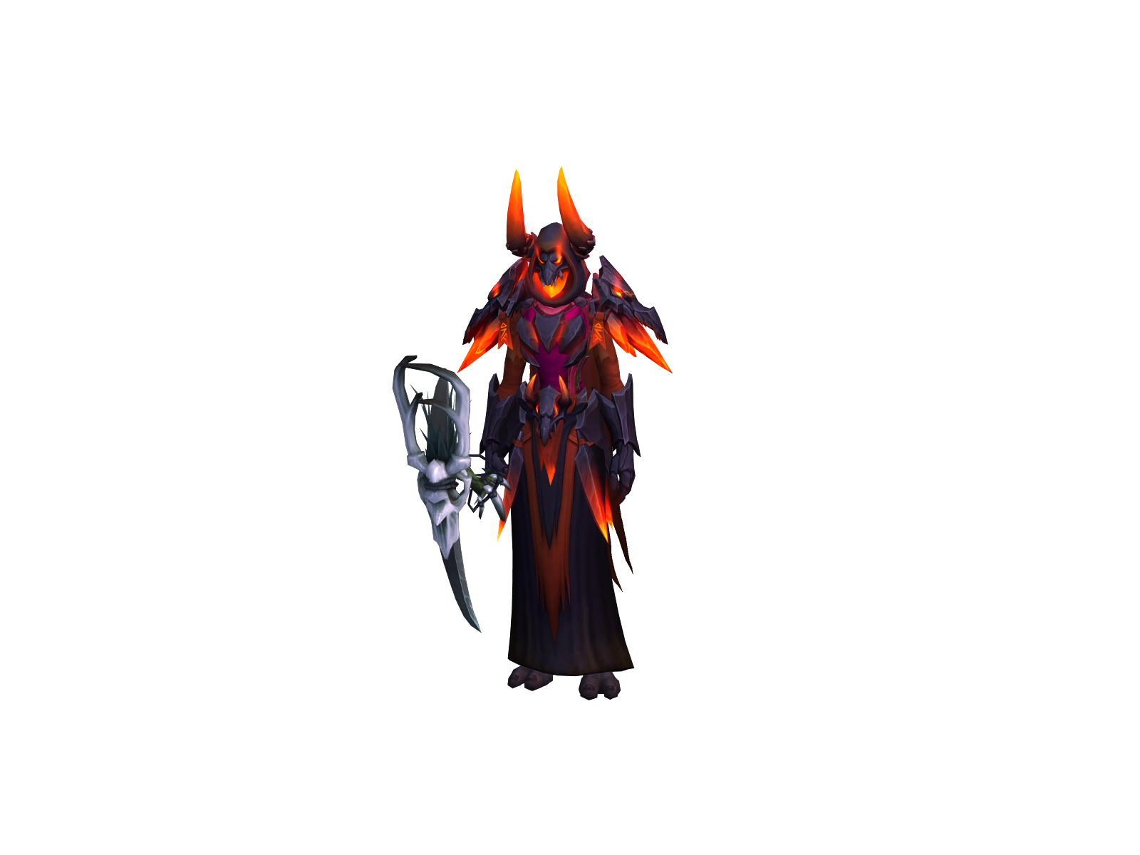 Fearthebean 3D character render