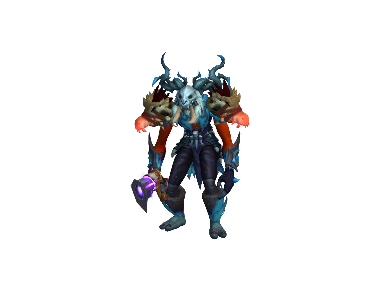 Lapdfooll 3D character render