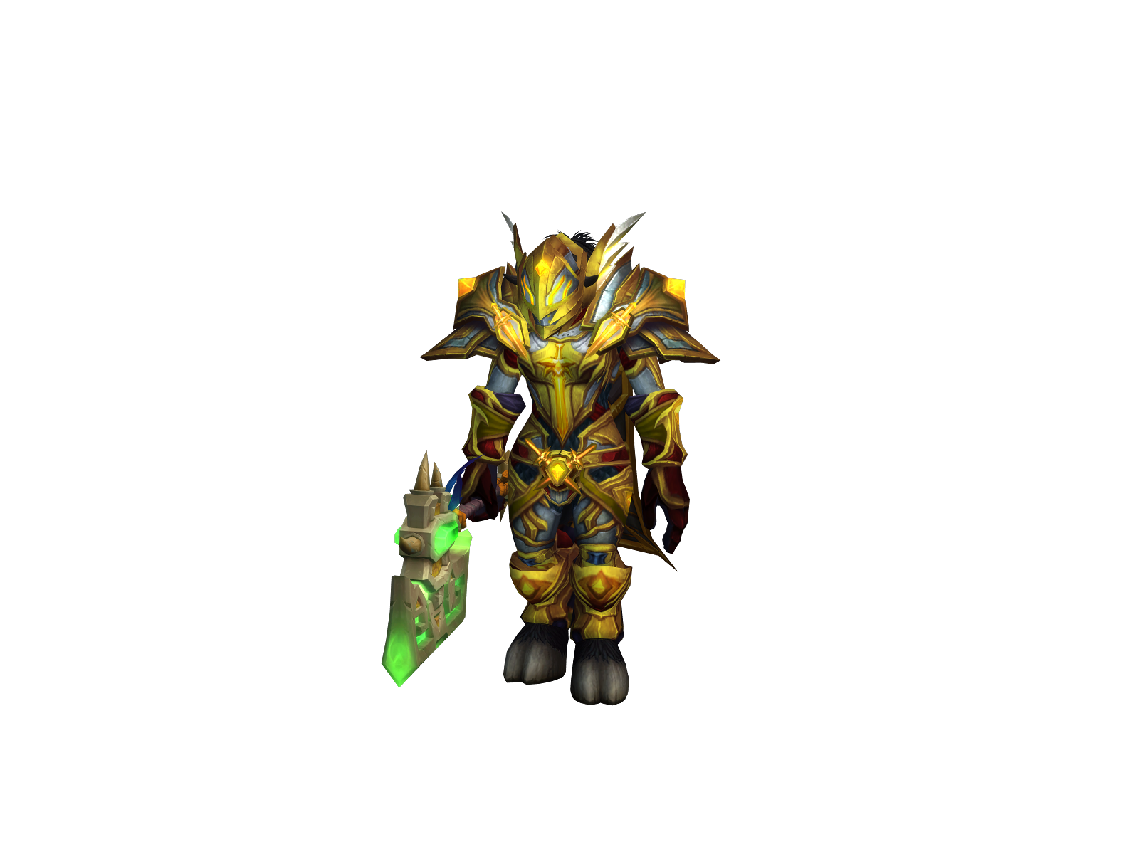 Selivara 3D character render