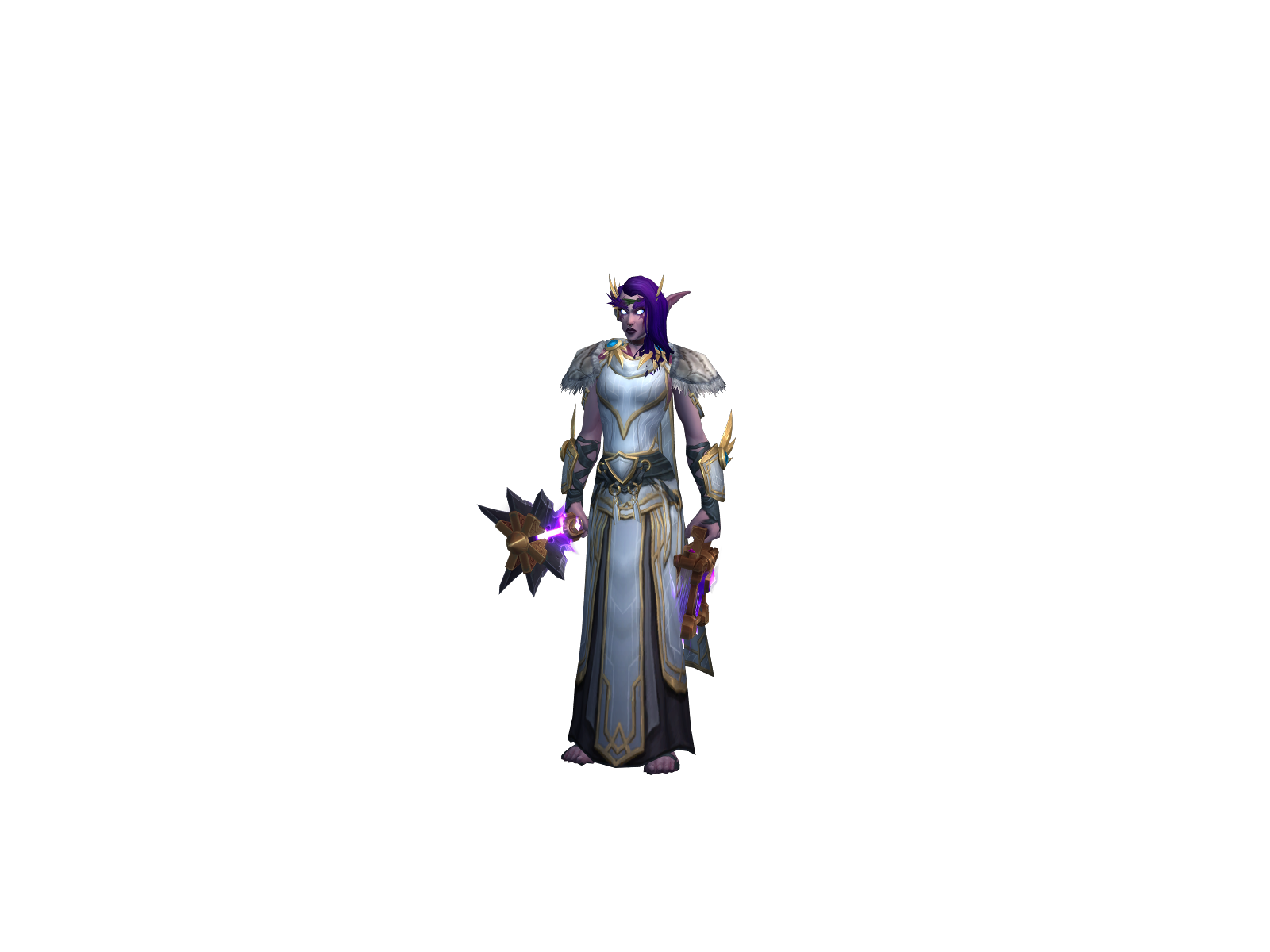 Melyona 3D character render