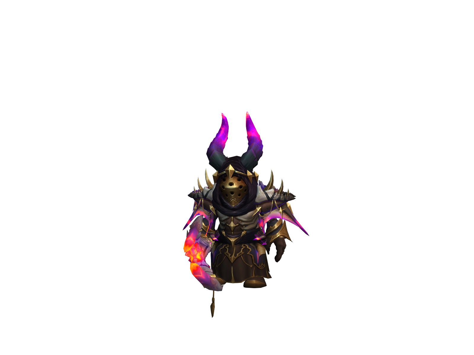 Blasphemist 3D character render