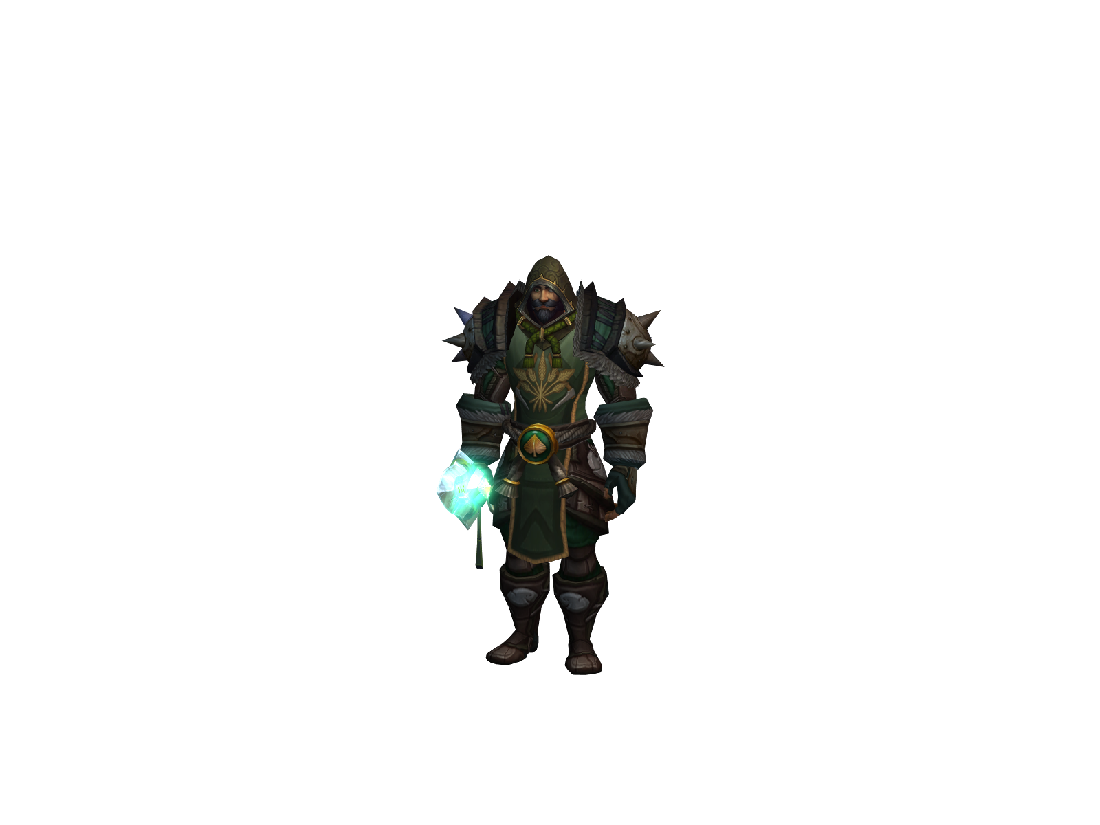 Damnhit 3D character render