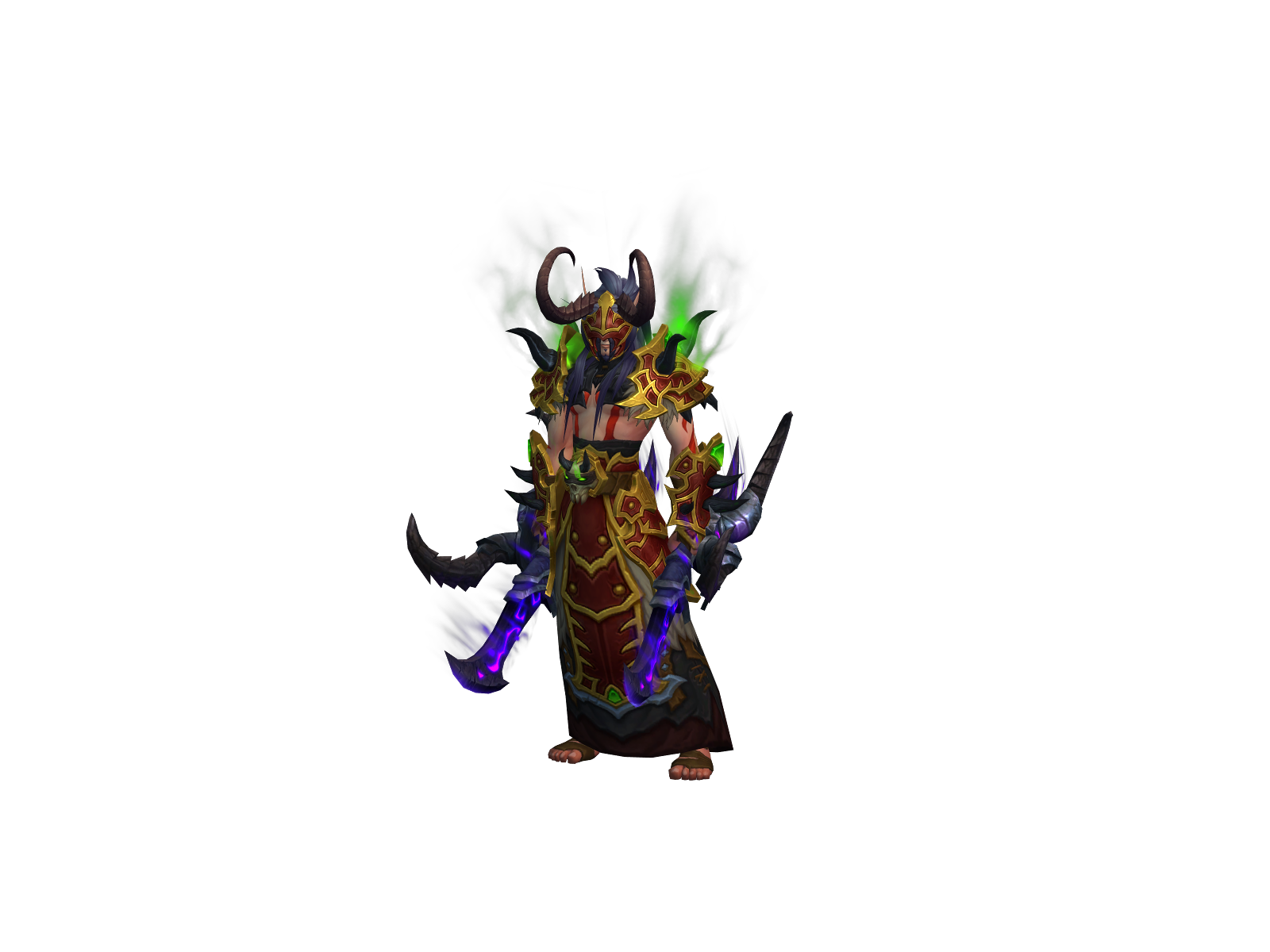 Tarroll 3D character render