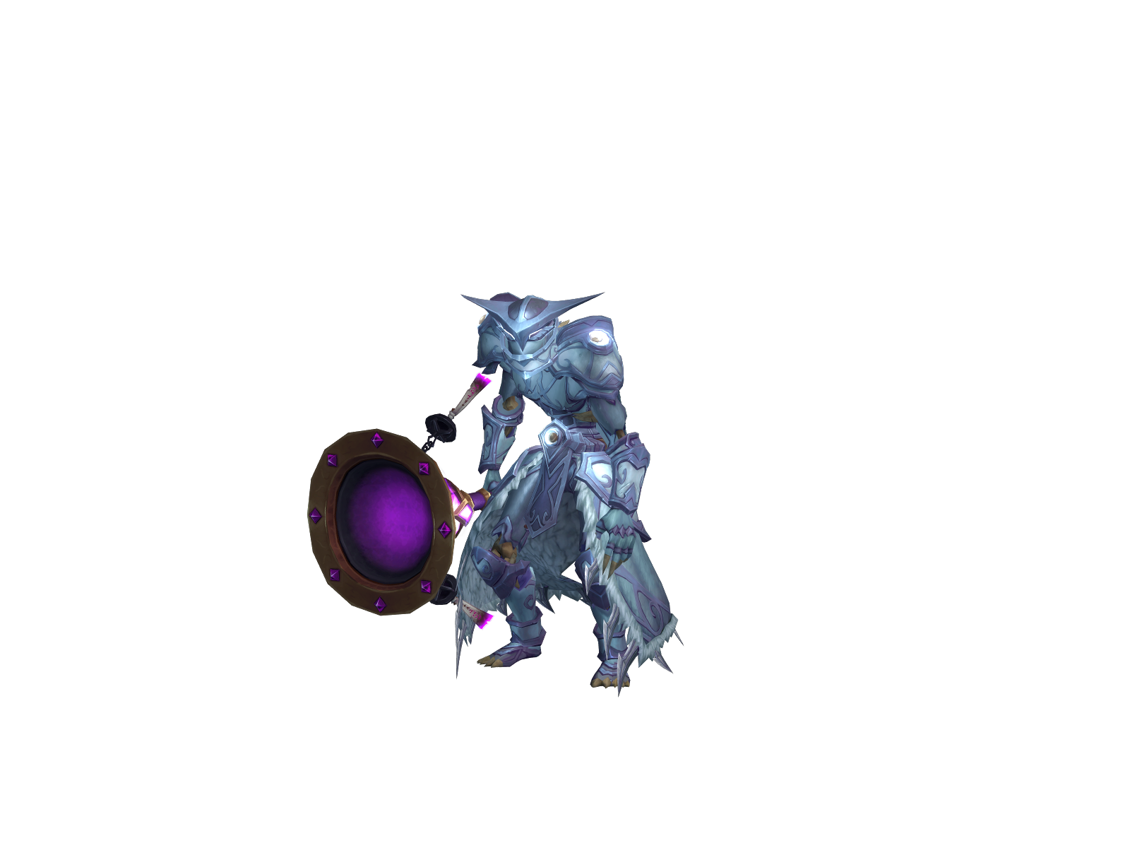 Hoemuffin 3D character render