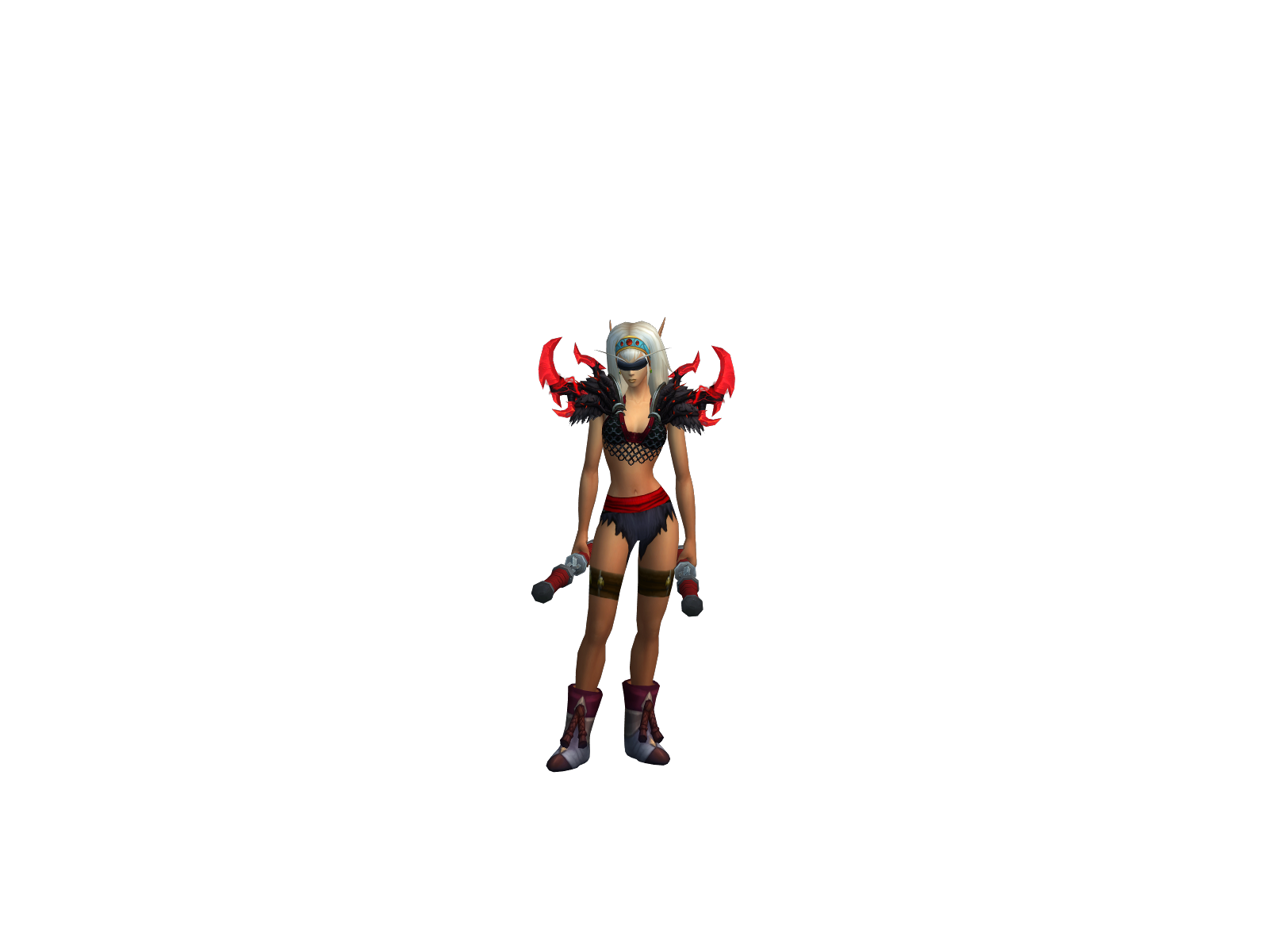 Auryx 3D character render