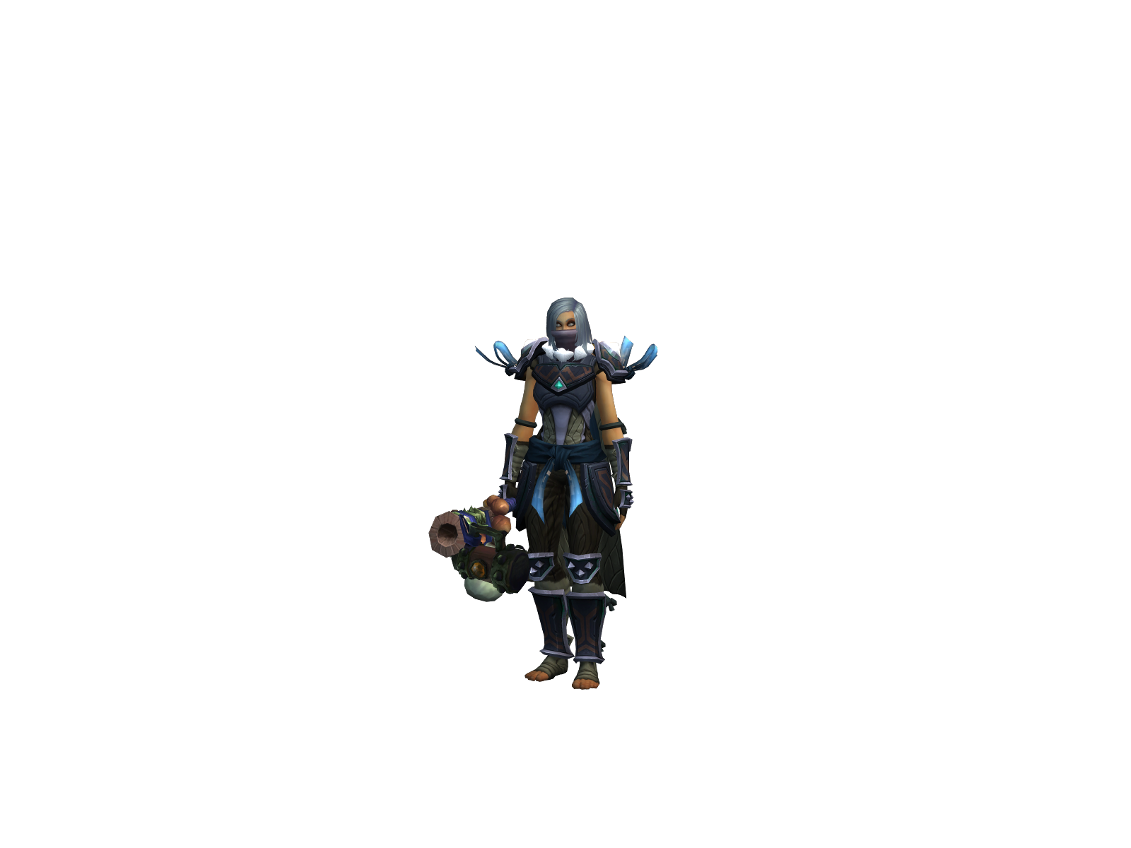 Zchi 3D character render