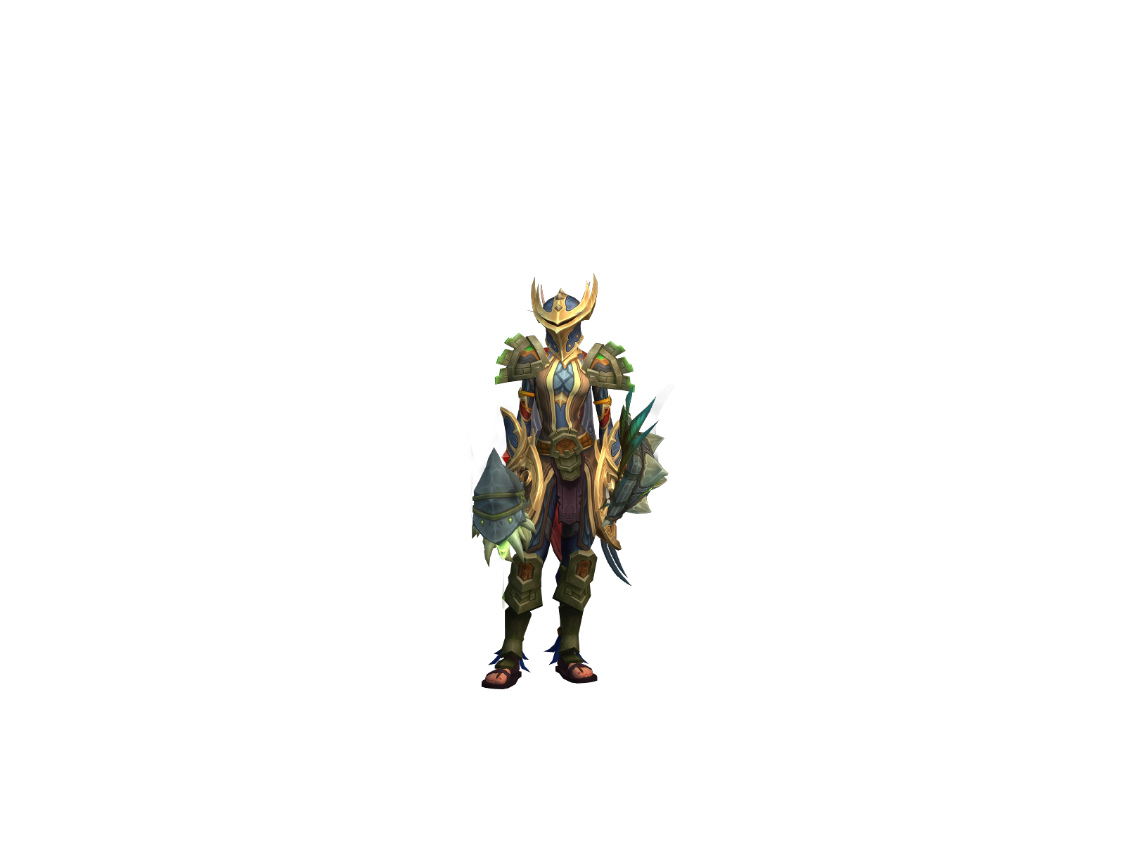 Yonndala 3D character render