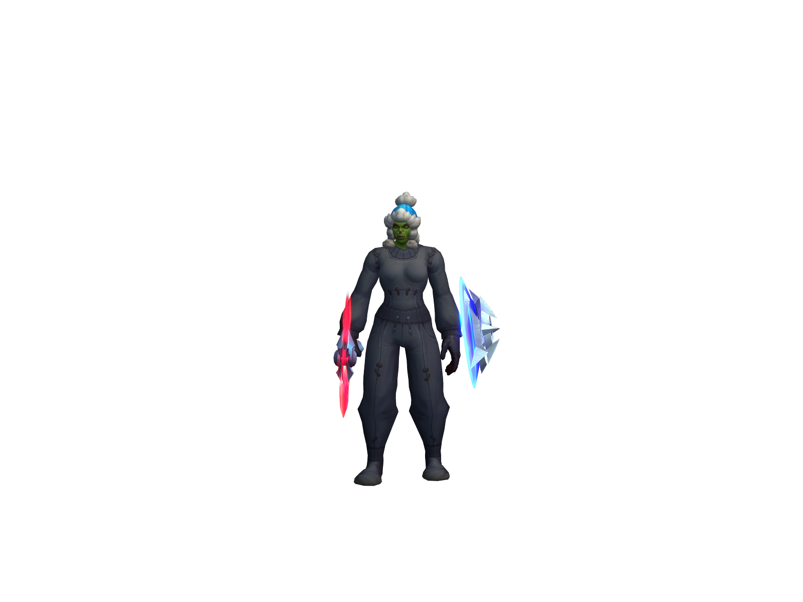 Skeight 3D character render