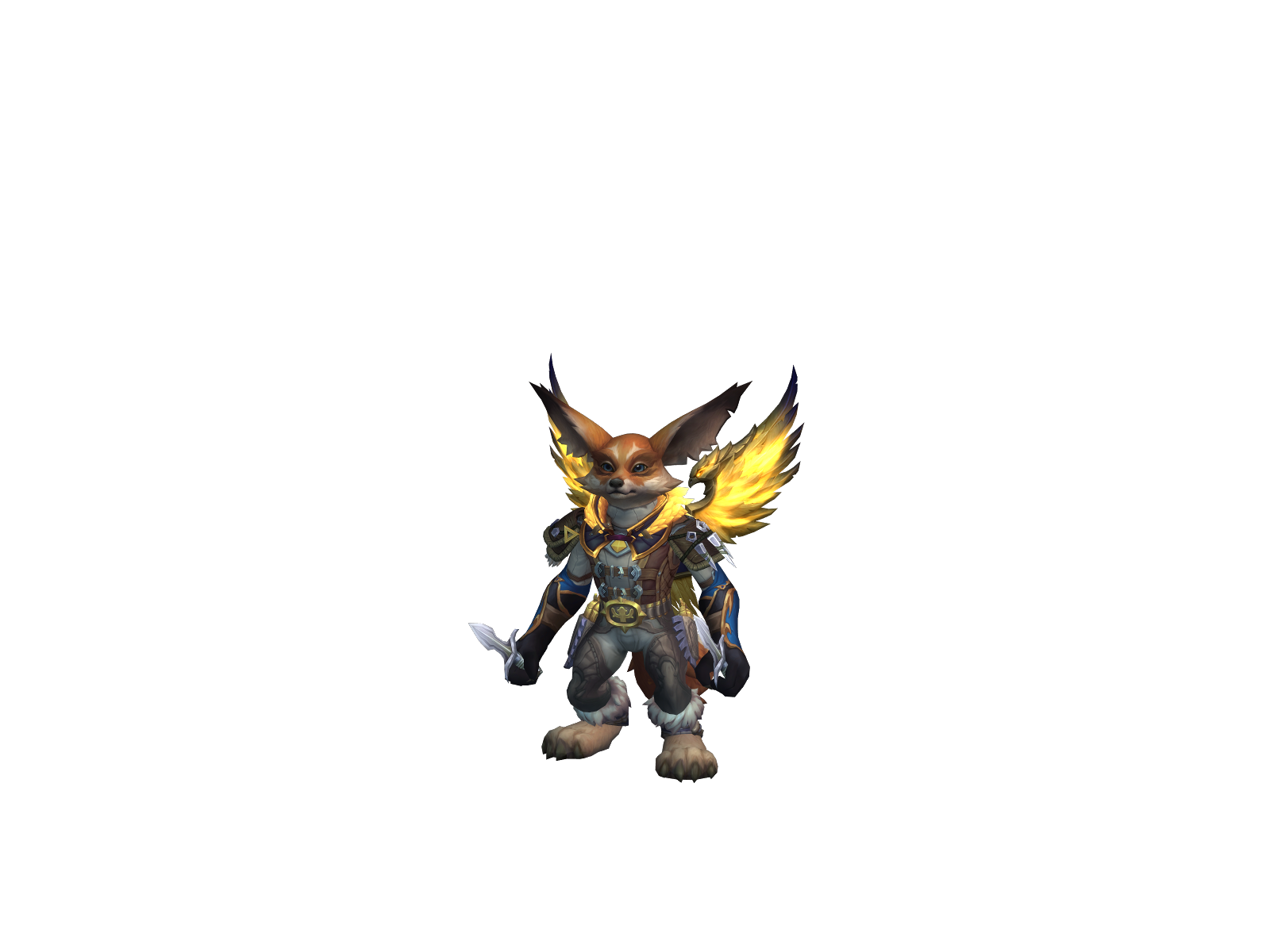 Lowknife 3D character render