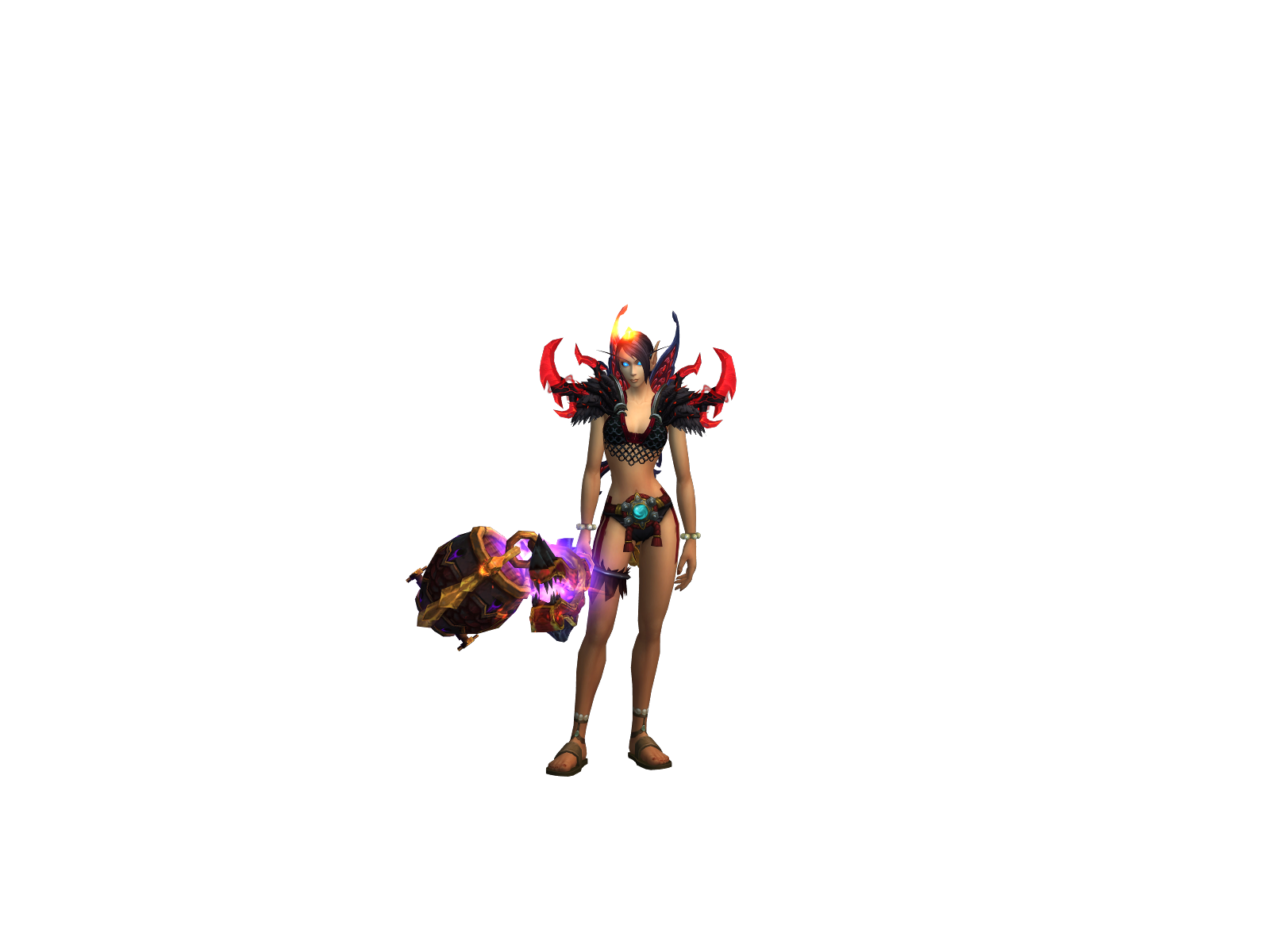 Volundx 3D character render
