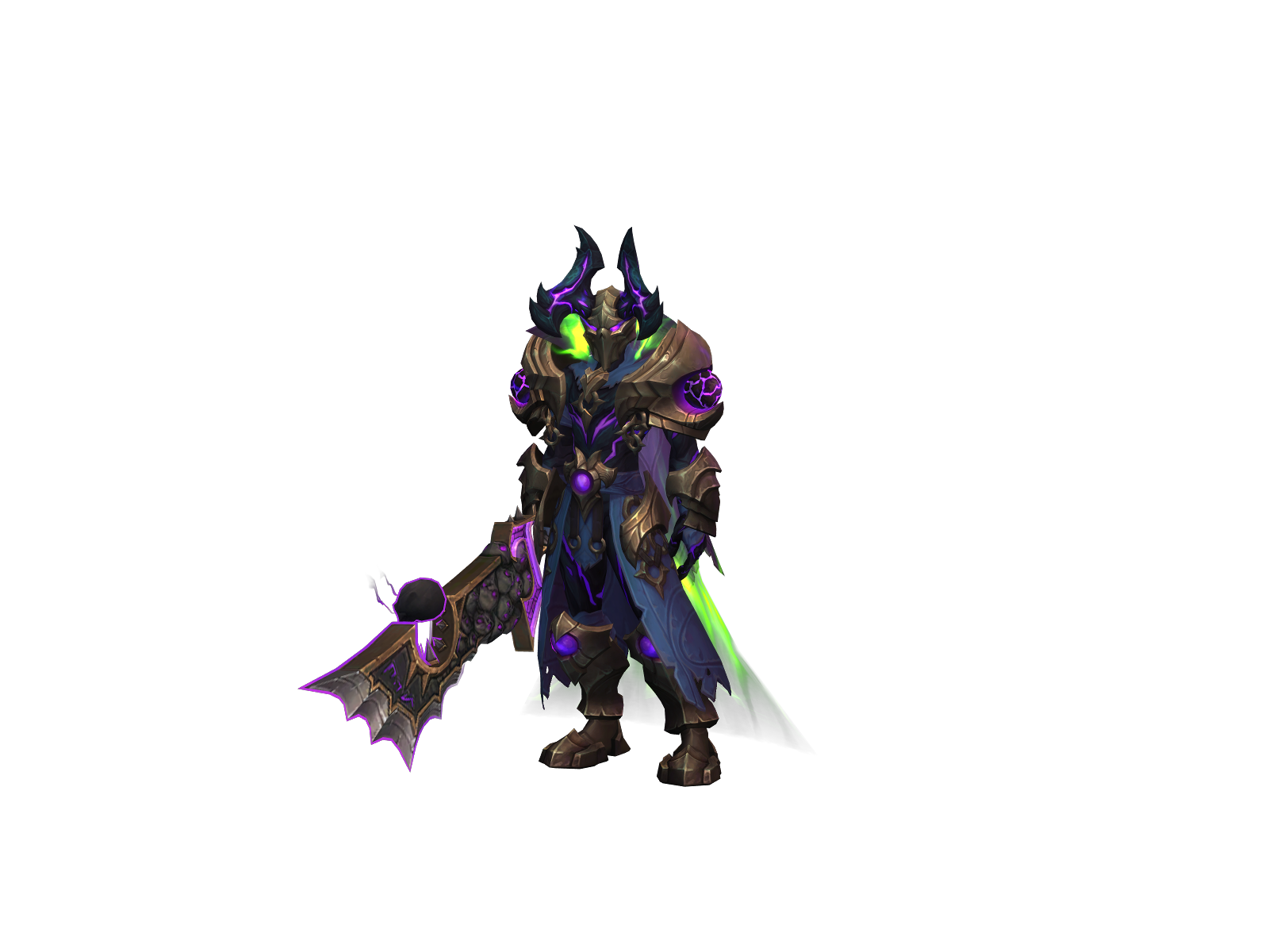 Darthcloude 3D character render