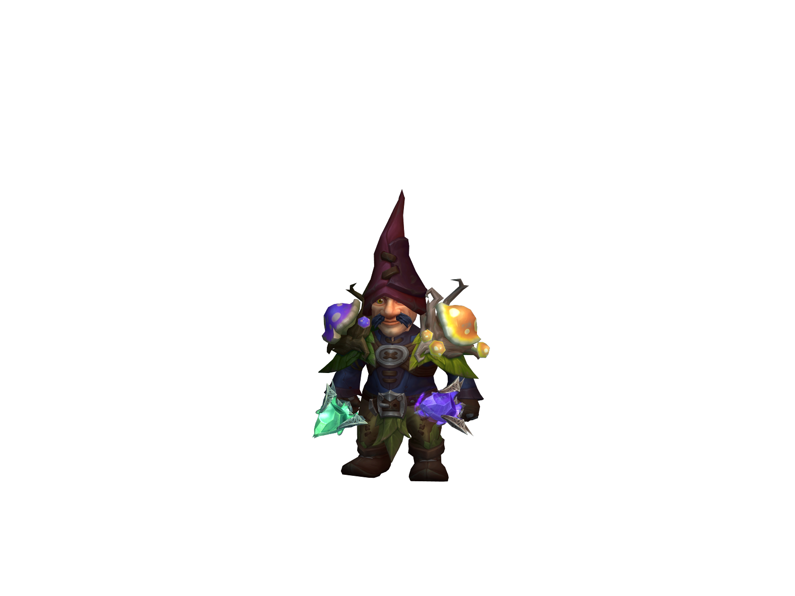 Gazzhole 3D character render