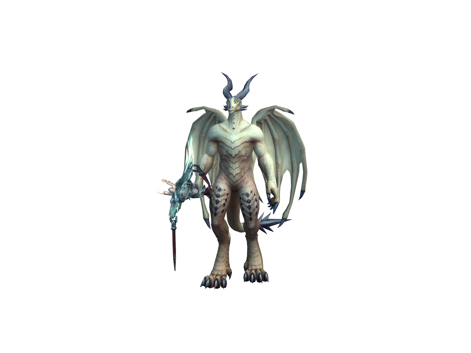 Priesto 3D character render