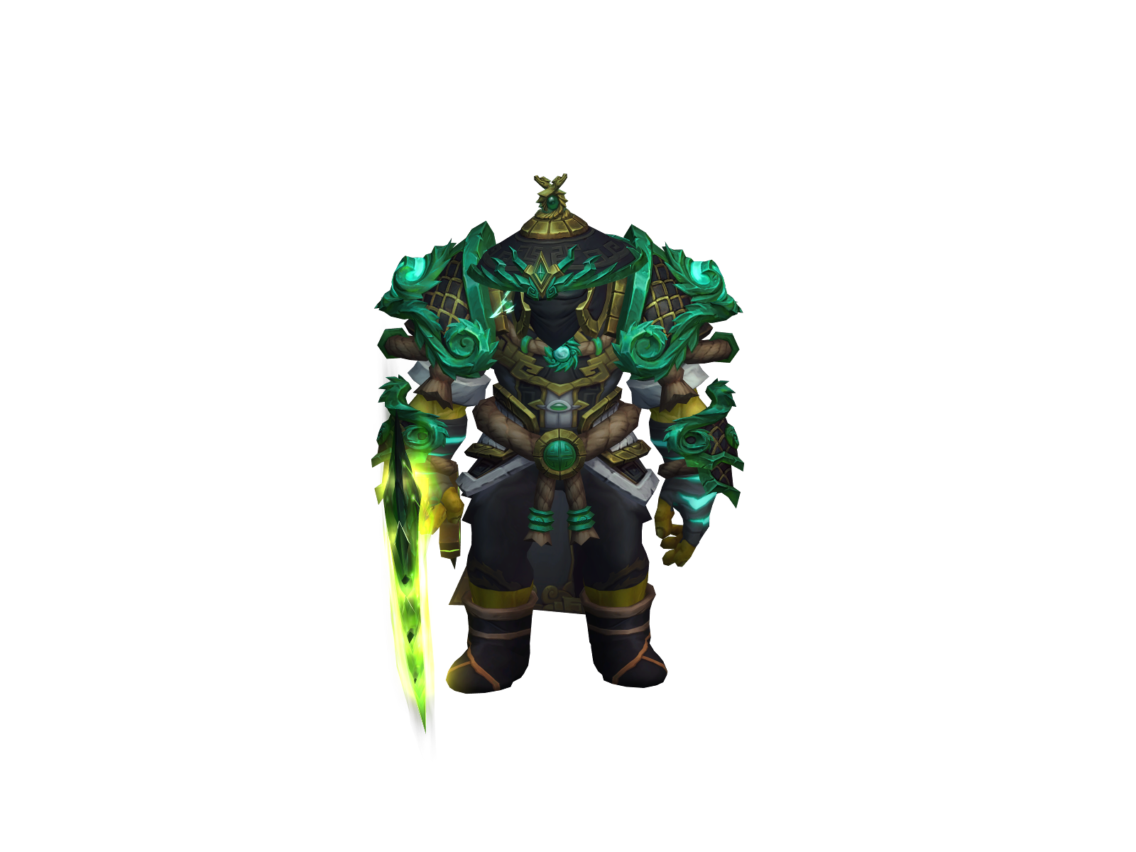 Chancla 3D character render