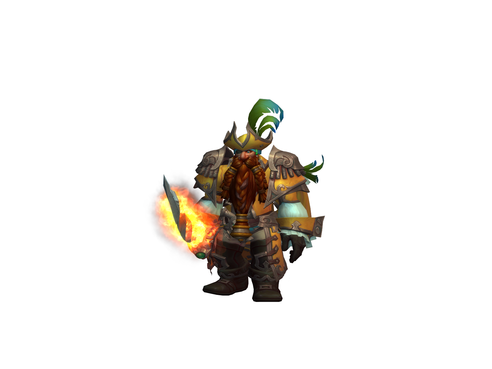 Grrandolf 3D character render