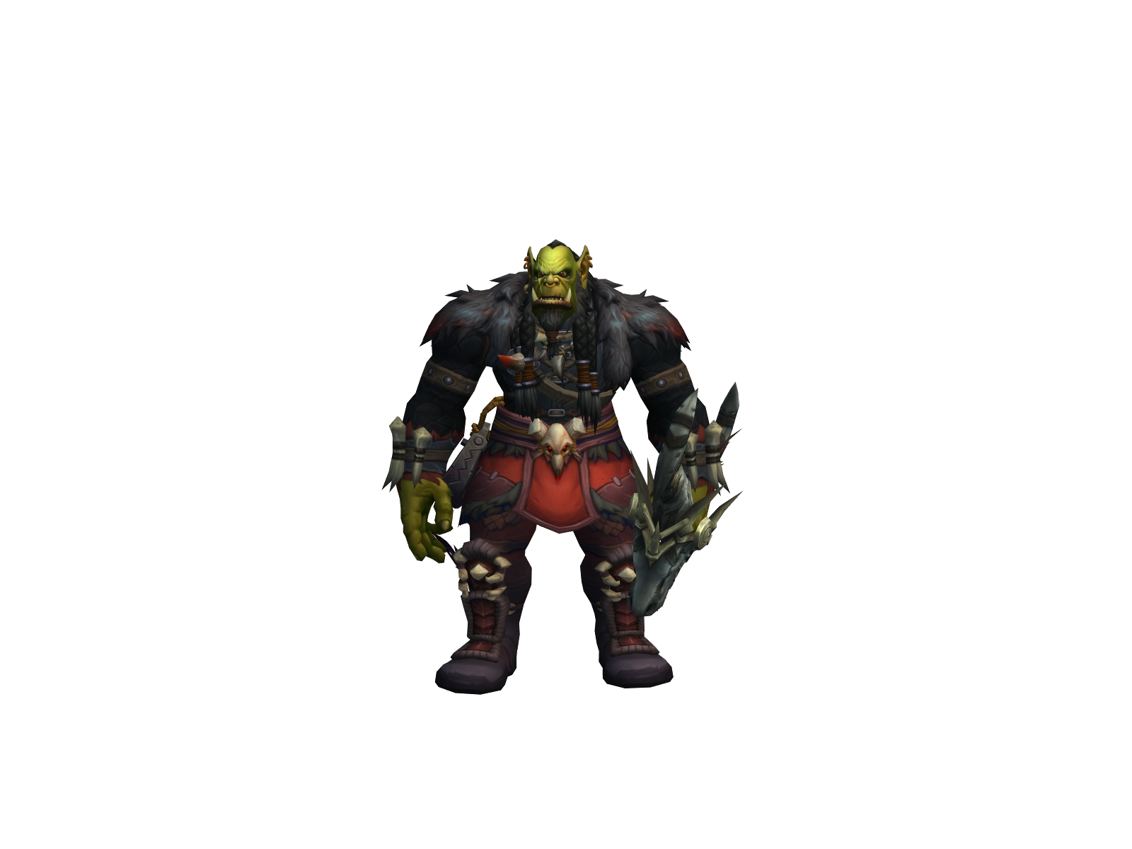Vexrin 3D character render