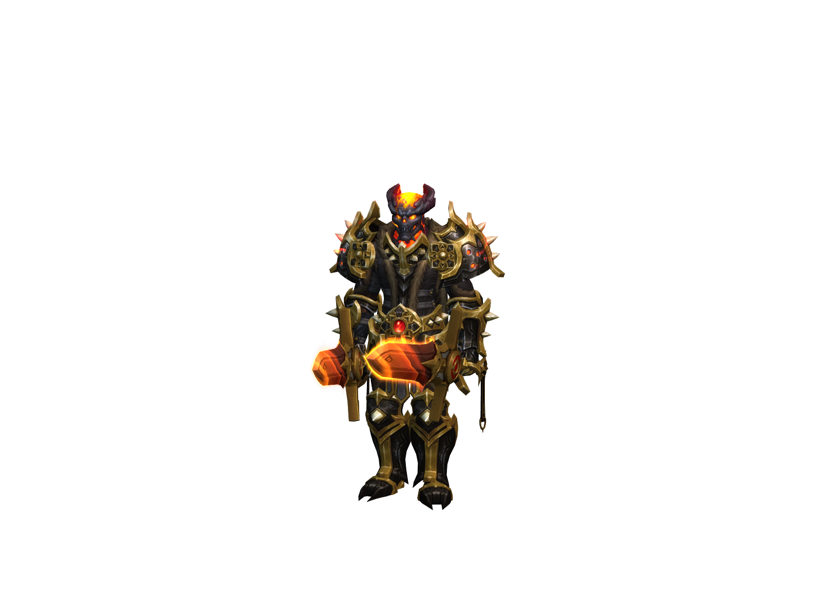 Aghuull 3D character render