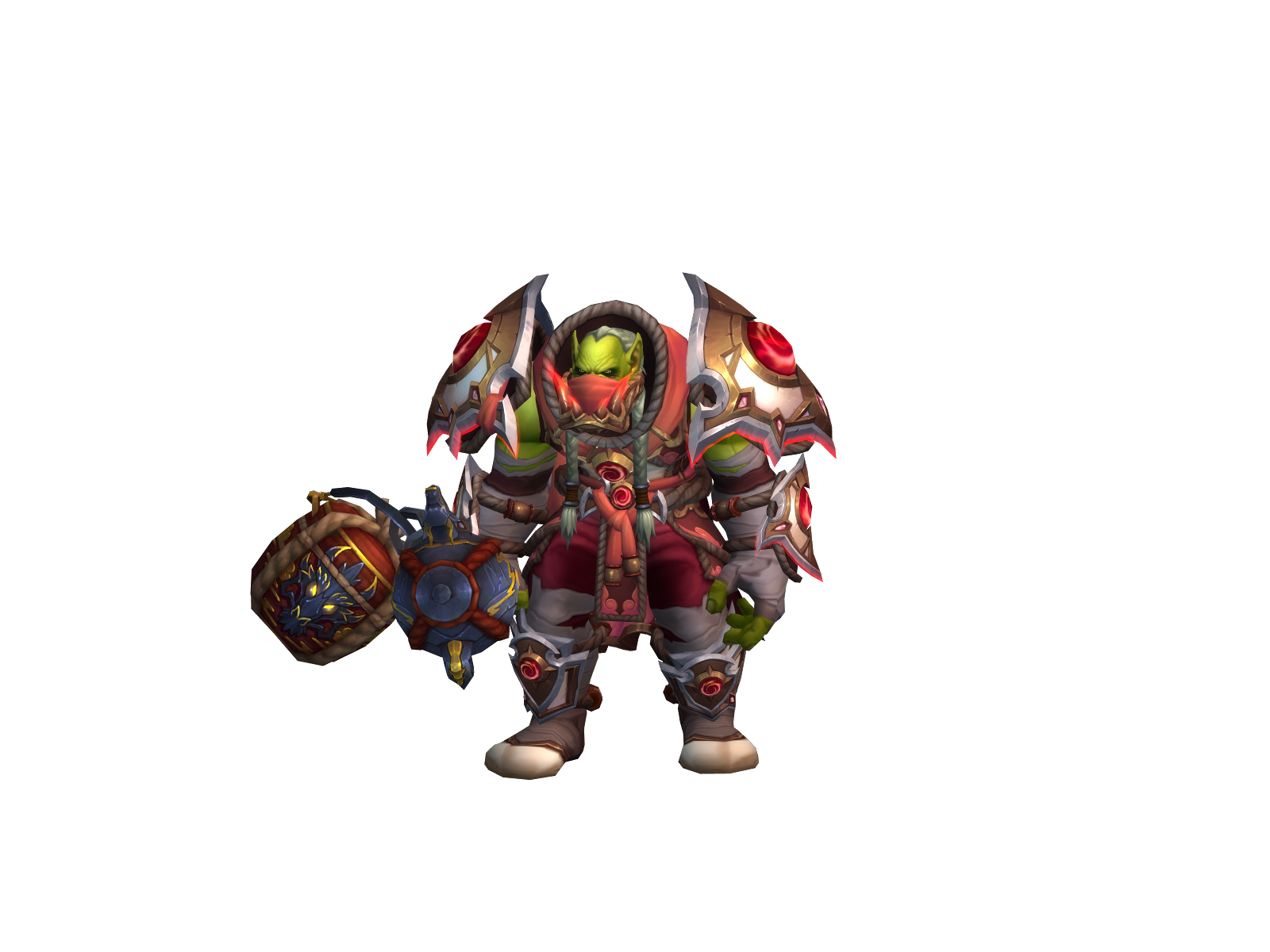 Yokozuna 3D character render