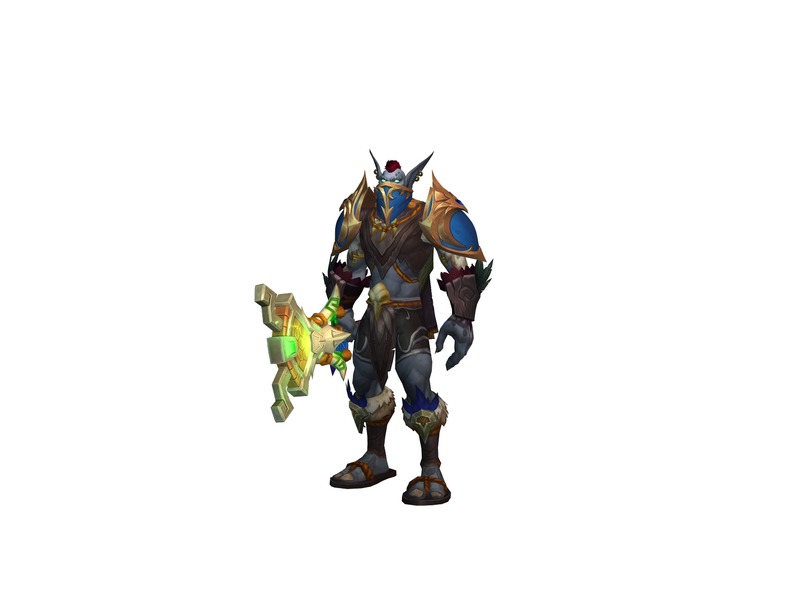 Dorntdor 3D character render