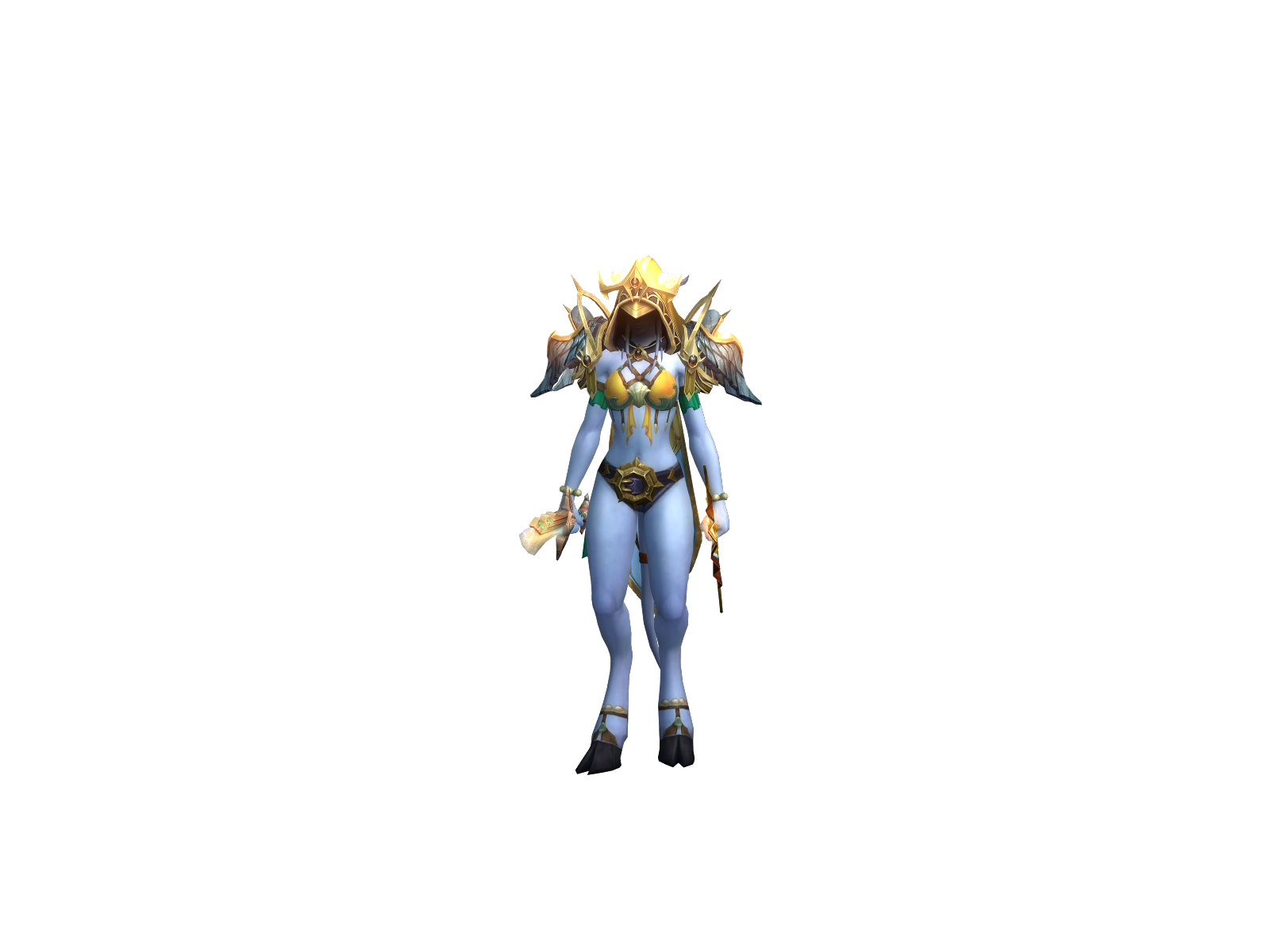 Asmaelyy 3D character render