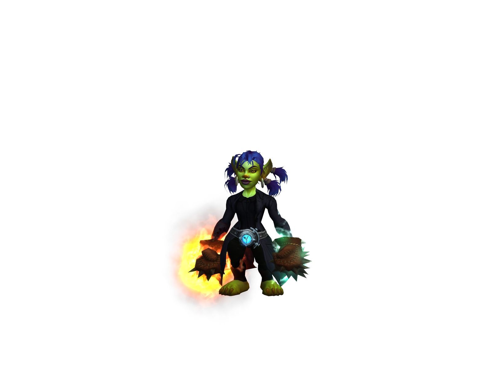 Shadoodled 3D character render