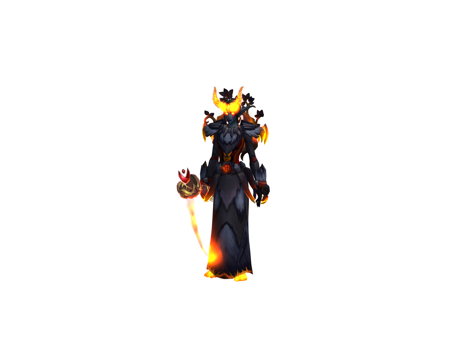 Sarvi 3D character render