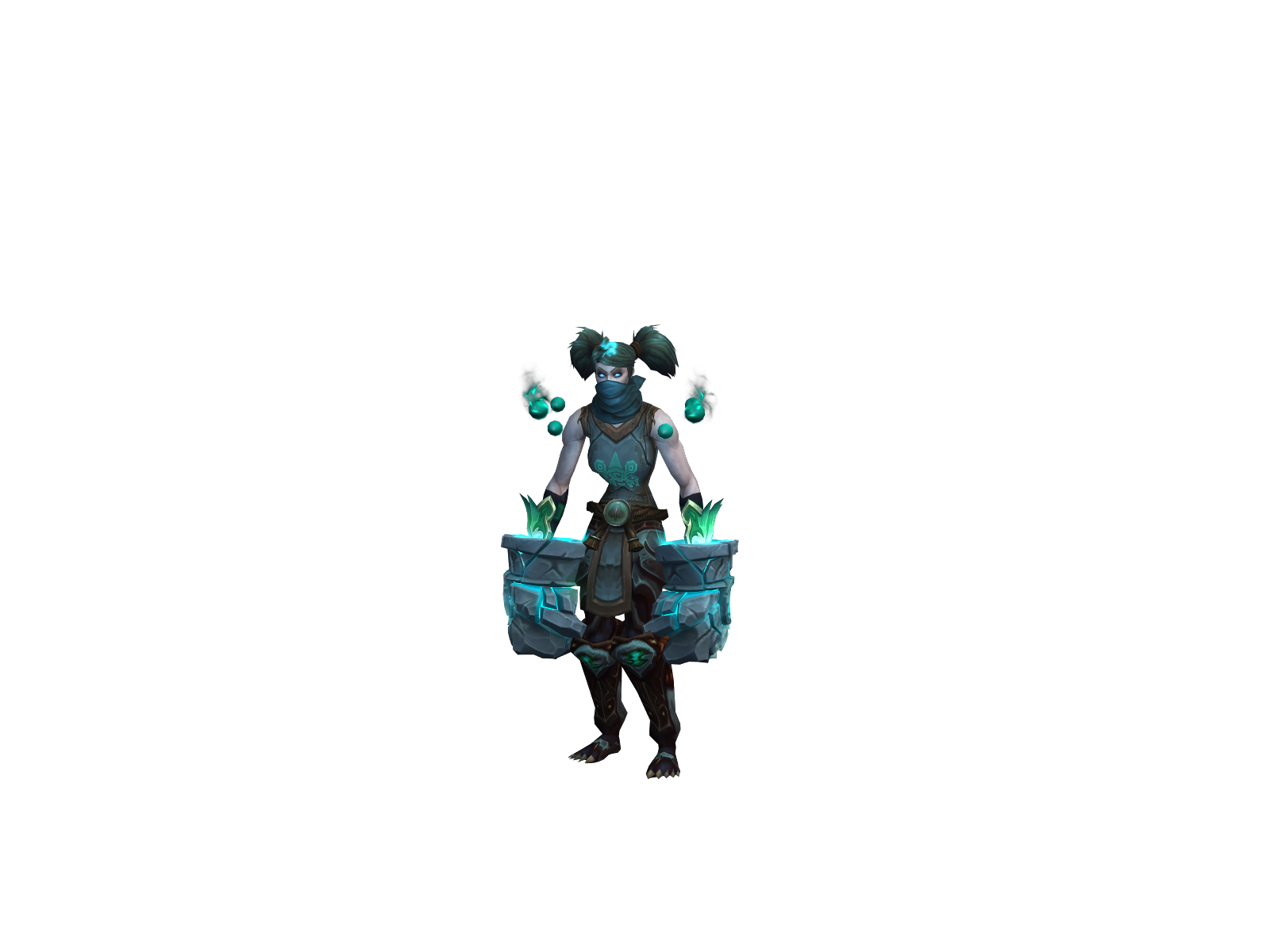 Jazeuze 3D character render