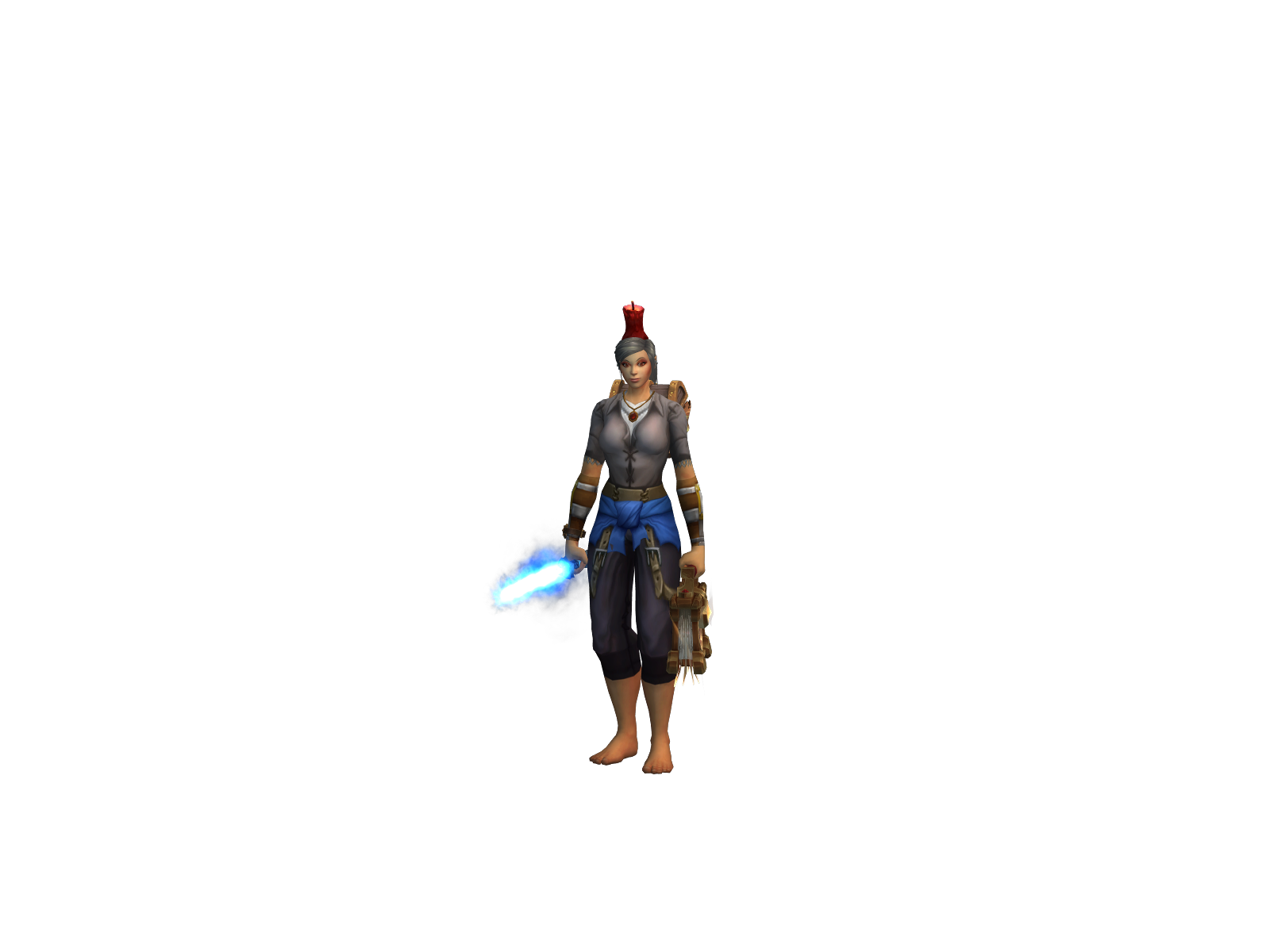 Dvz 3D character render