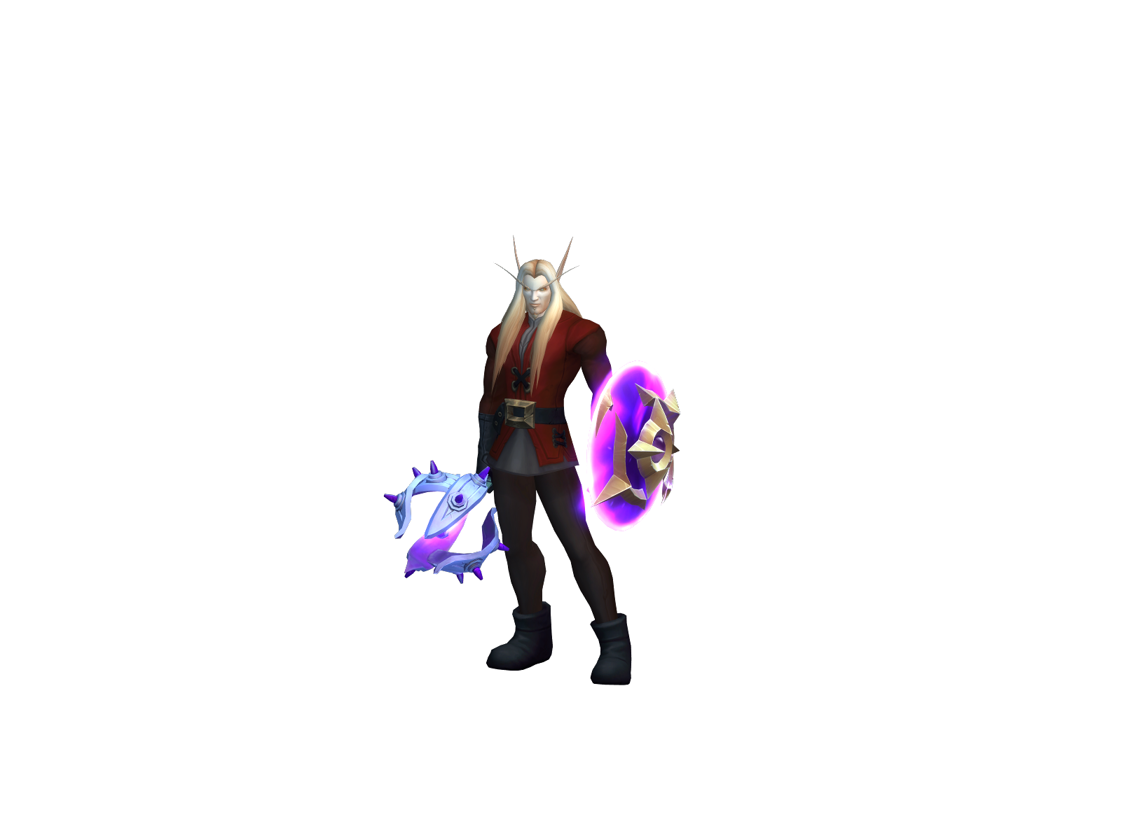 Traitorspala 3D character render
