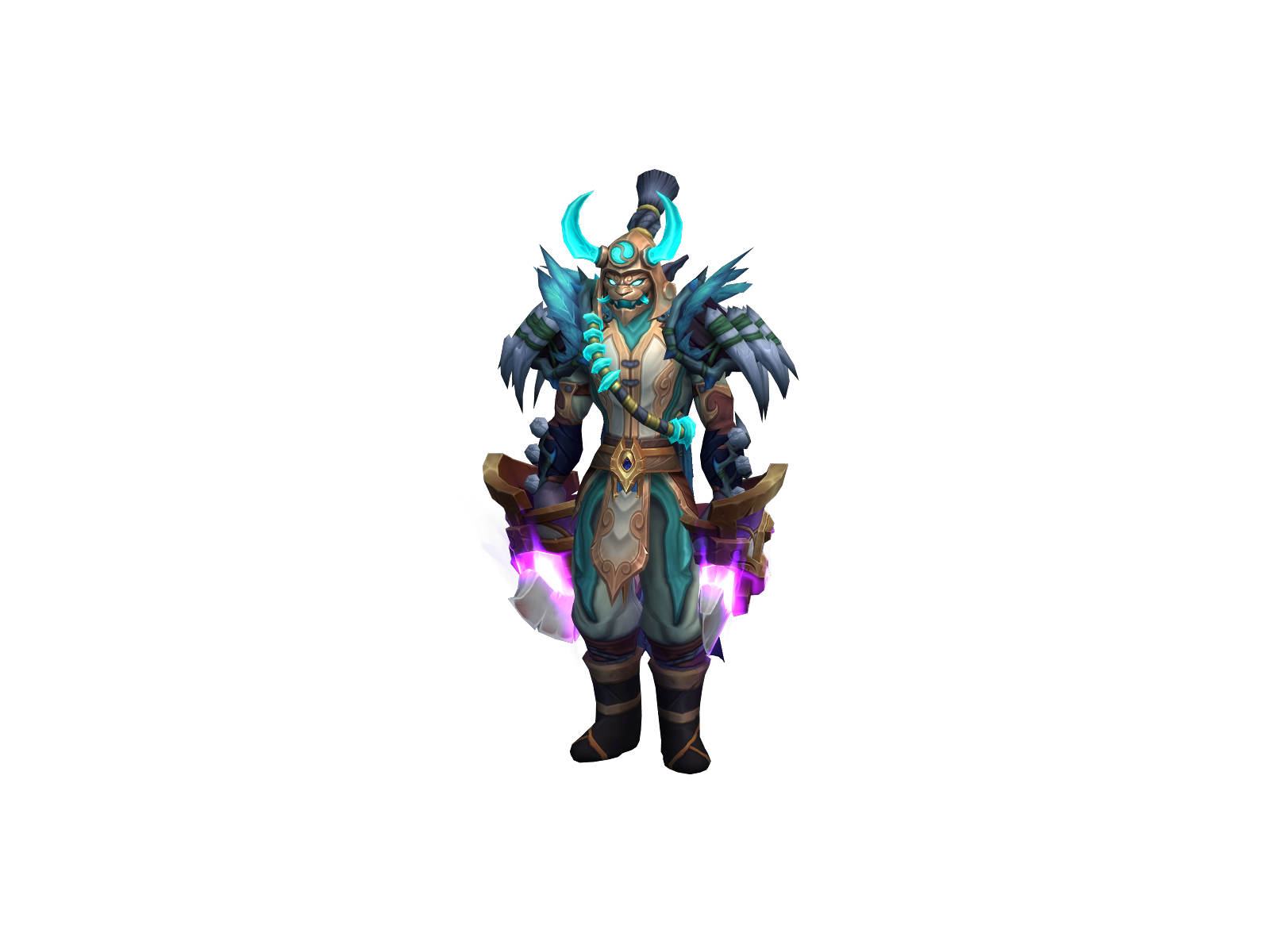 Shönûff 3D character render