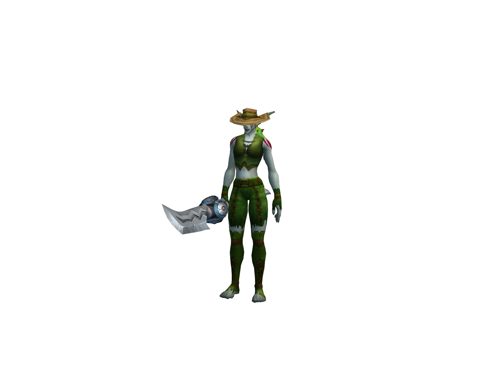Thörben 3D character render