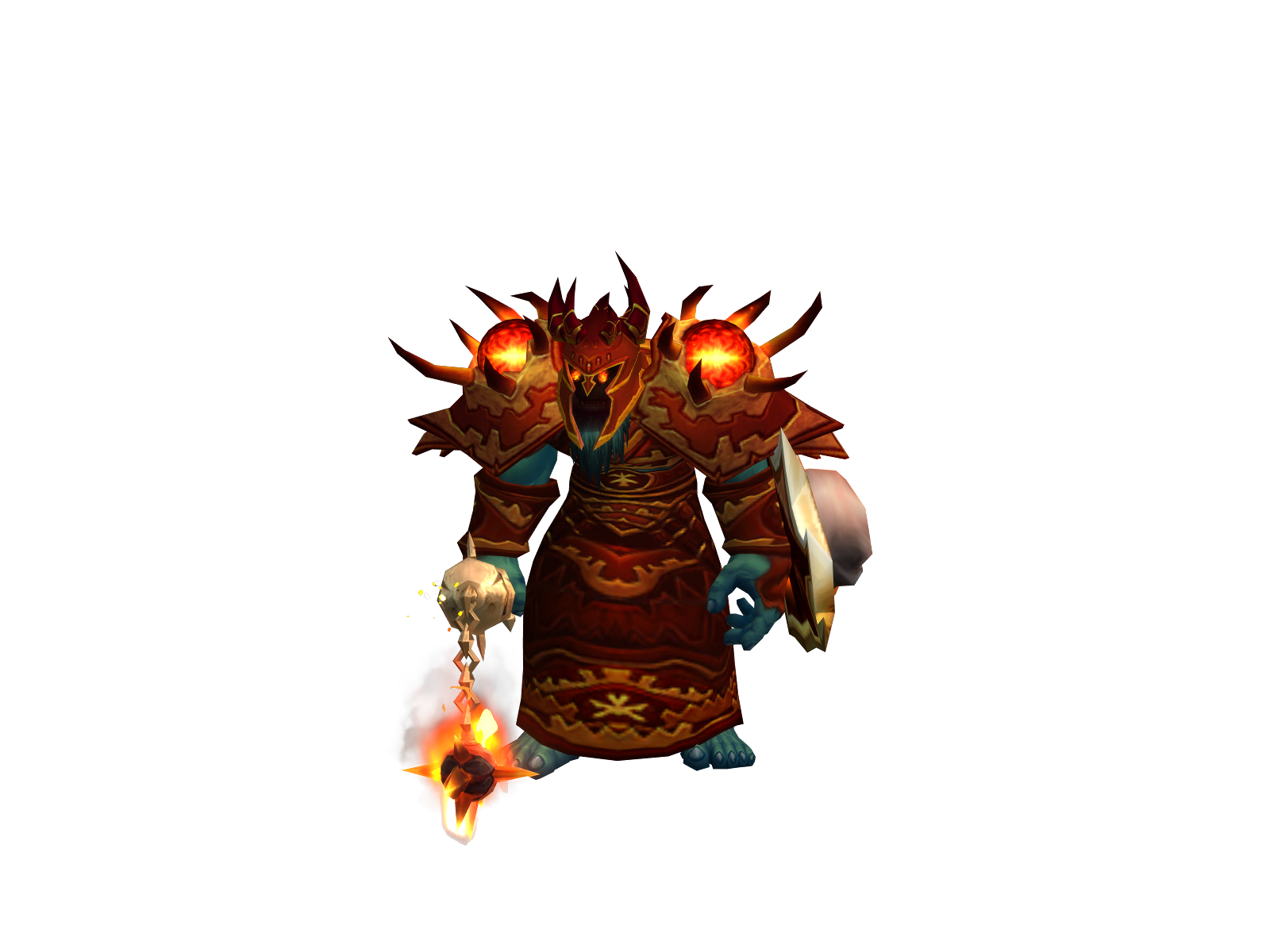 Mawcus 3D character render