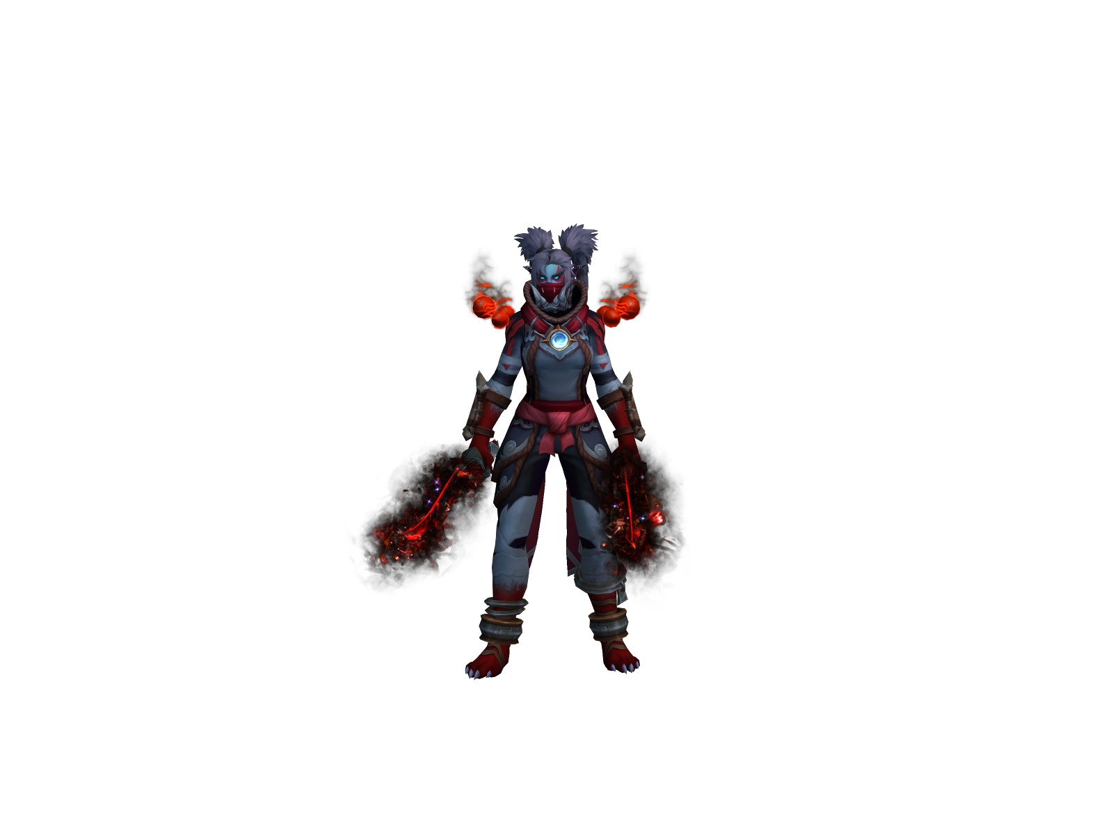 Tenzina 3D character render