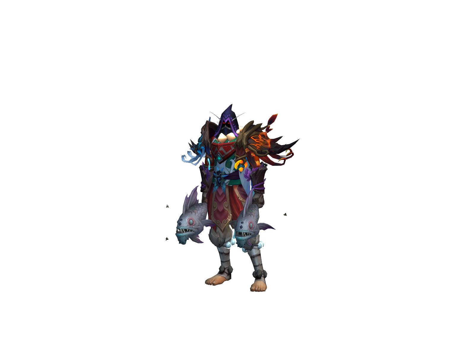 Wax 3D character render