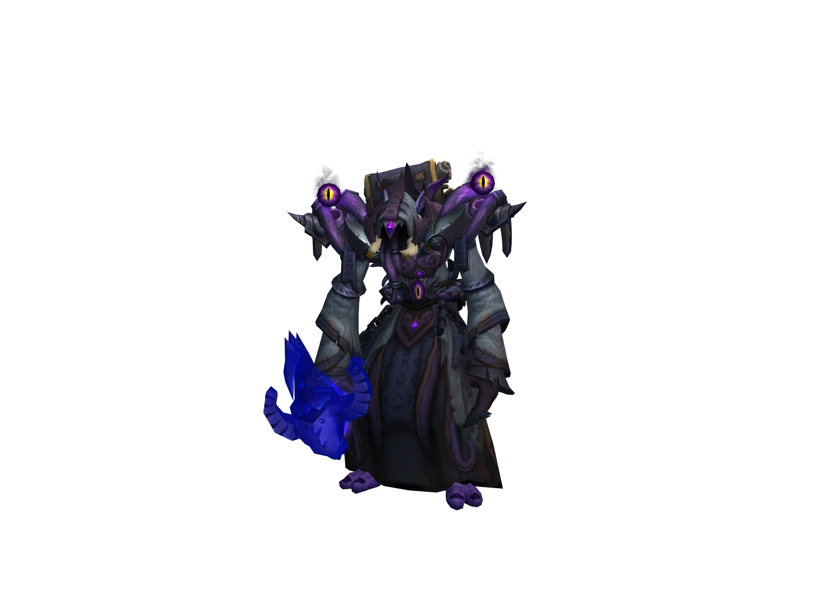 Succyadrymon 3D character render