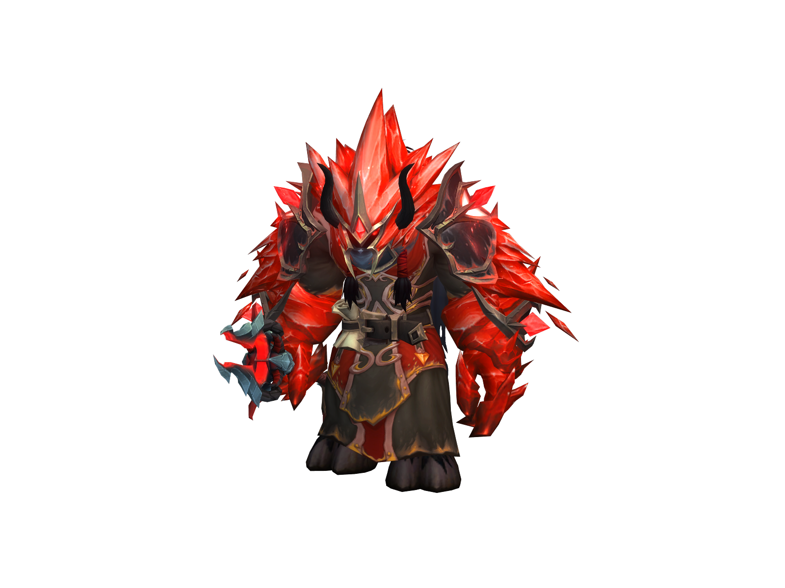 Minydrak 3D character render