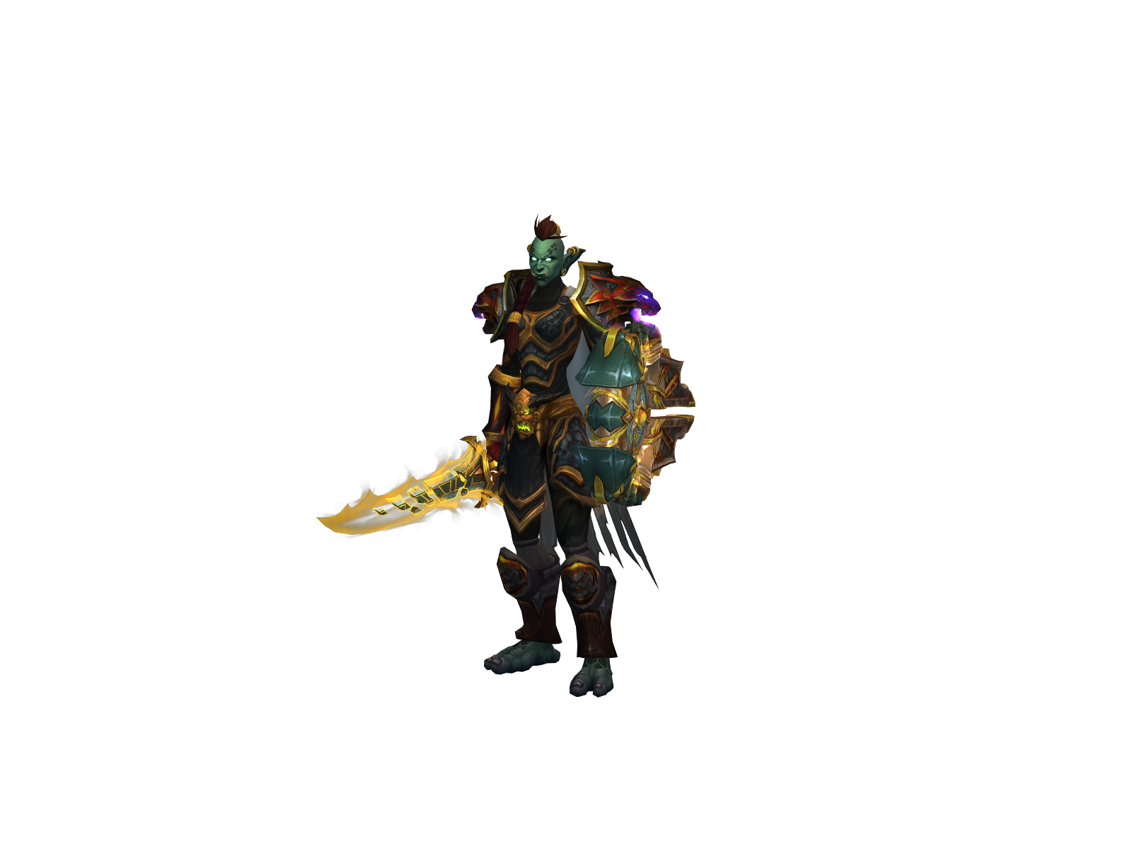 Jinlord 3D character render