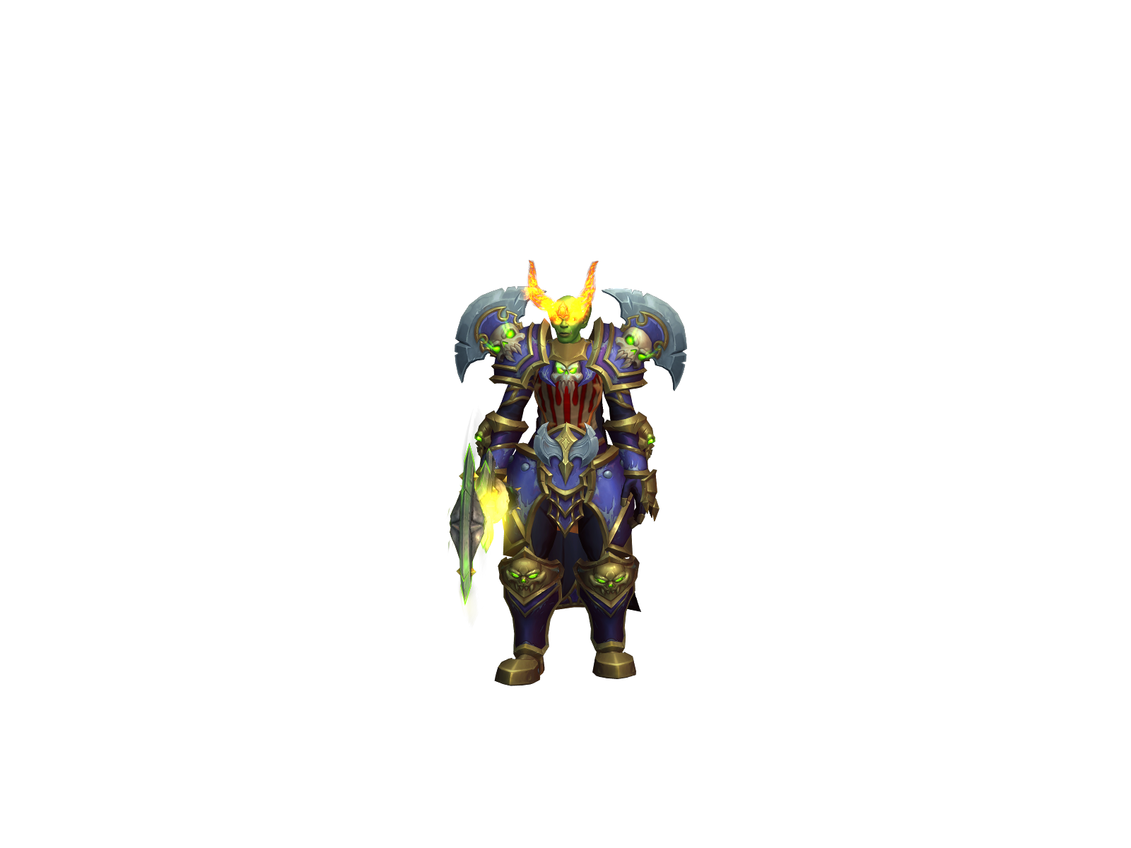 Sweating 3D character render