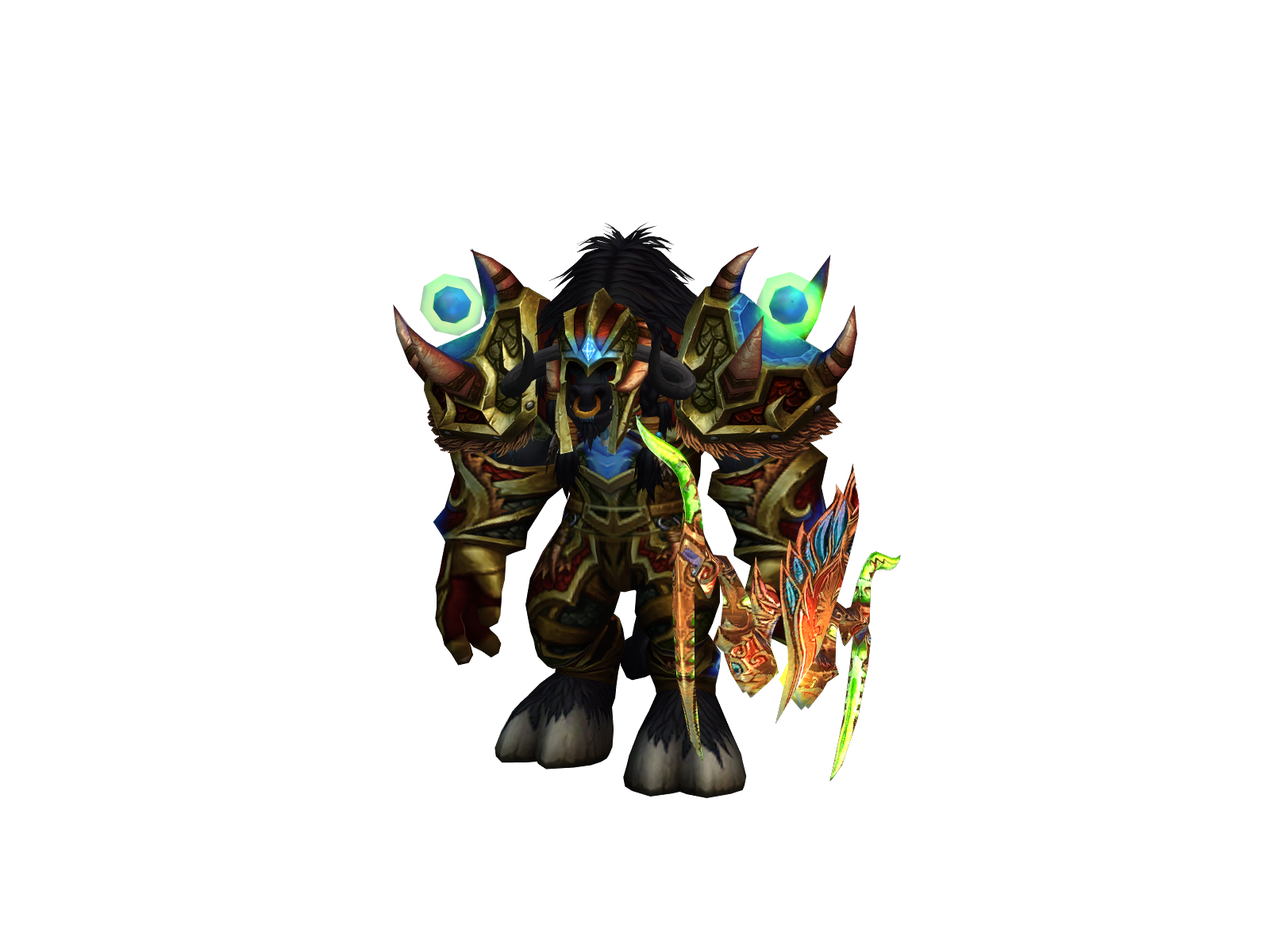 Dabeastwithn 3D character render