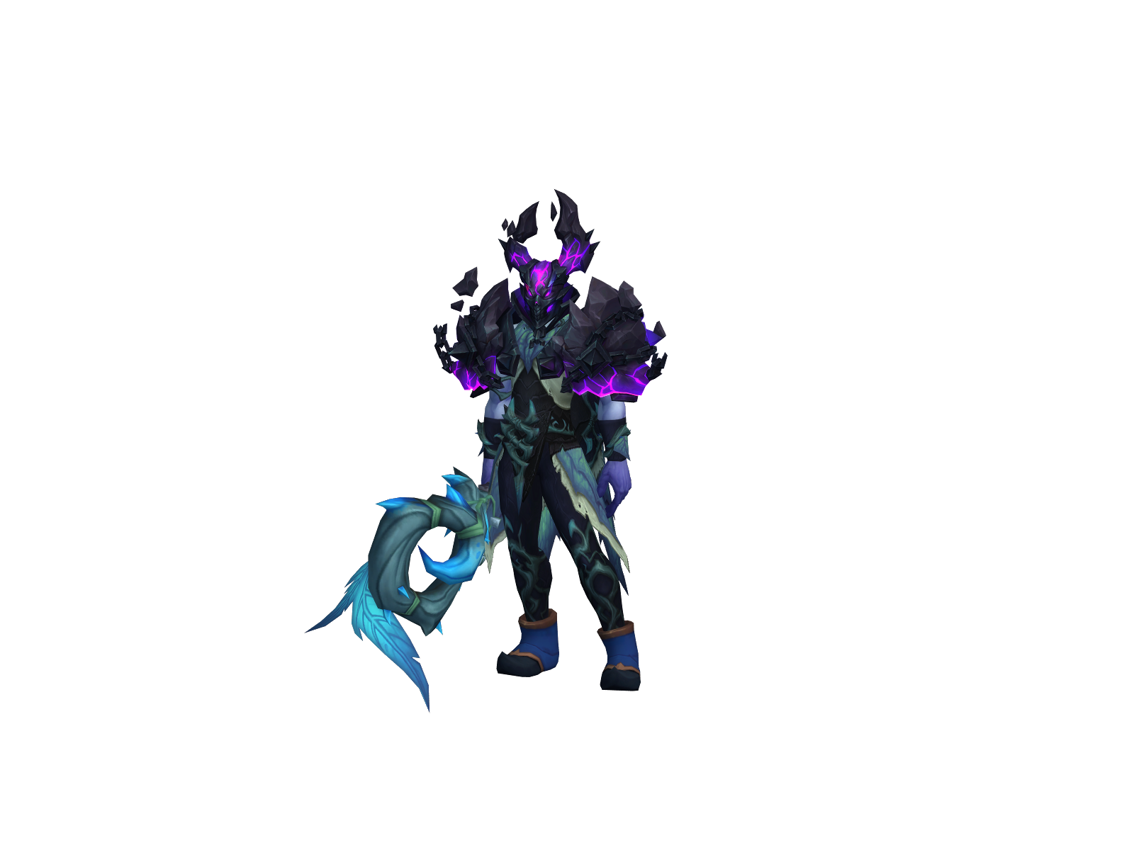 Cometkazii 3D character render