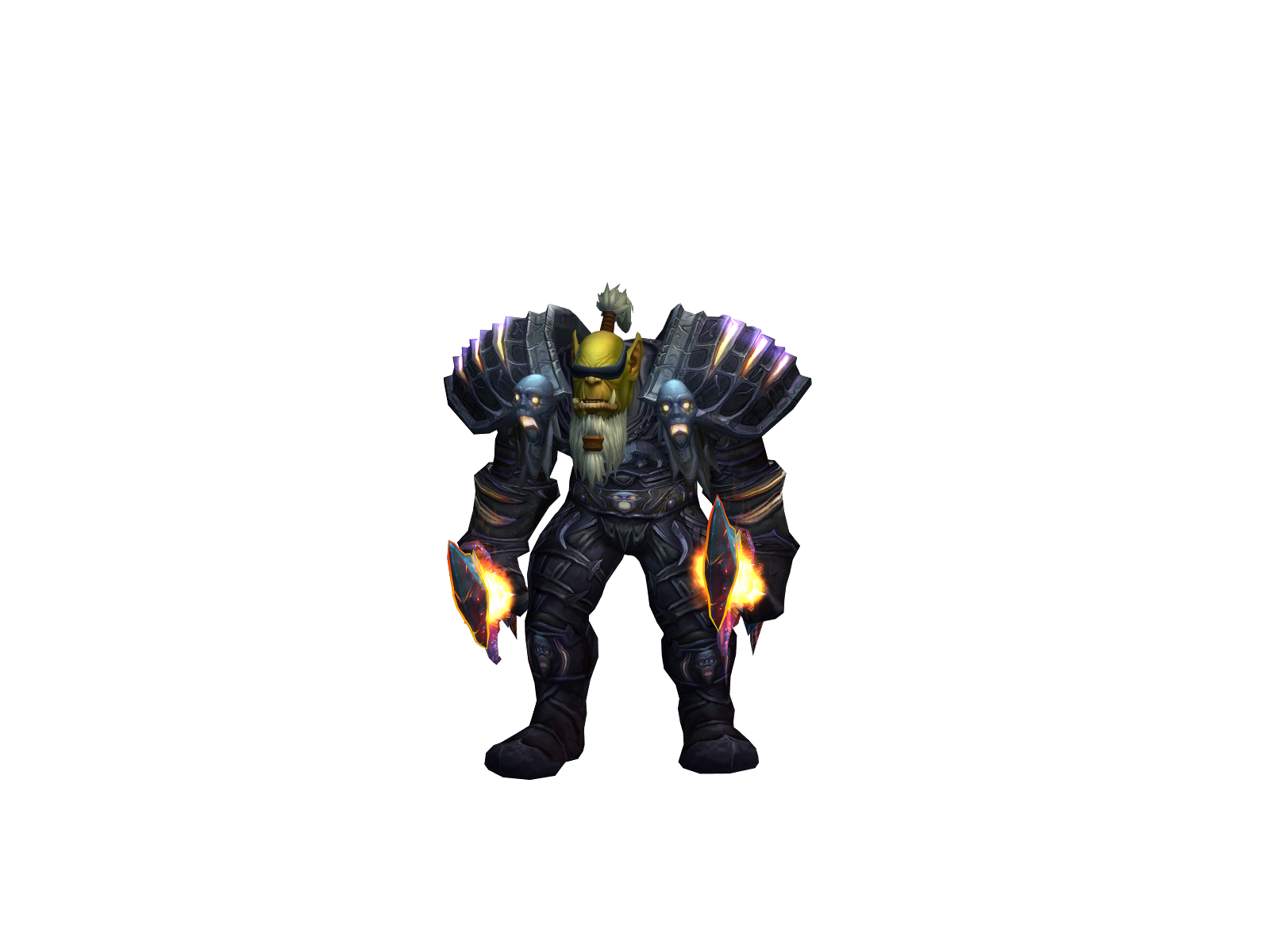 Dïeb 3D character render