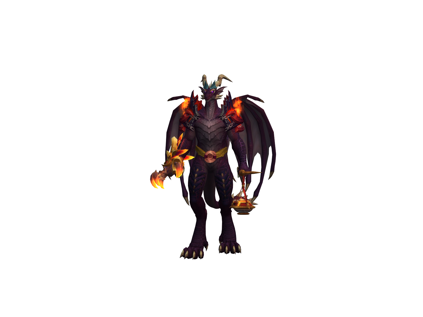 Saaress 3D character render