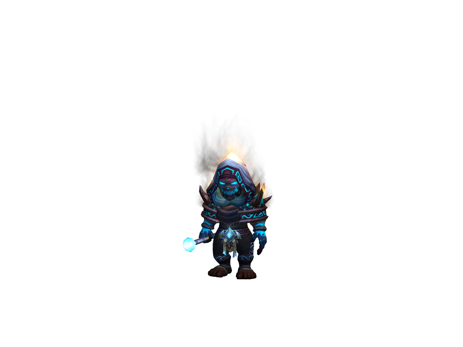 Neverblóck 3D character render